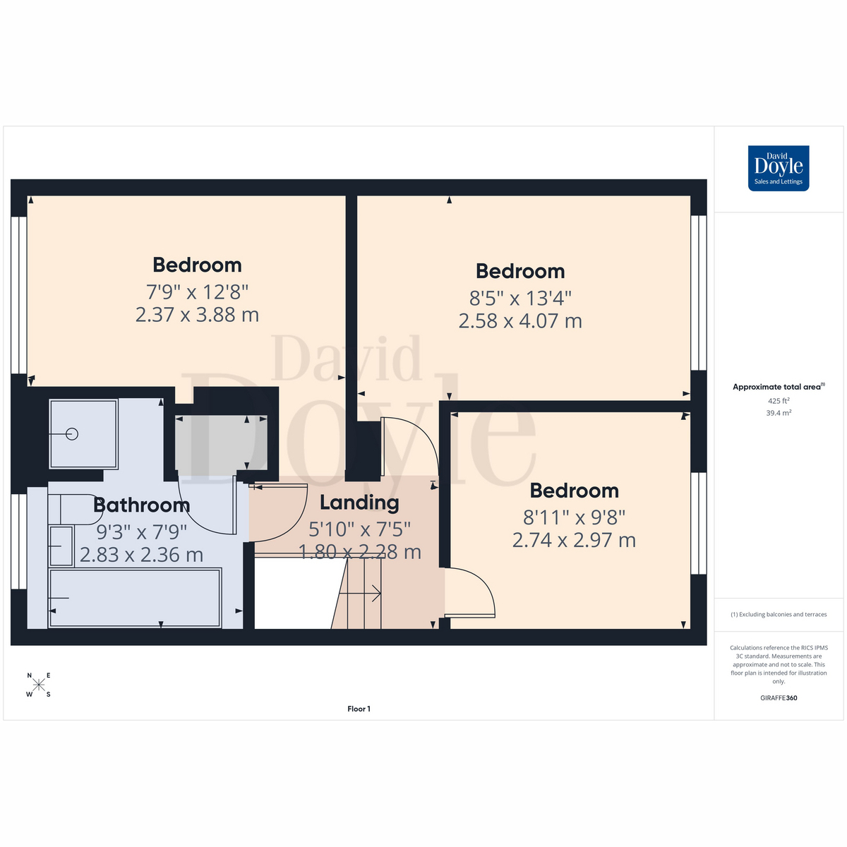 105, Downside, Hemel Hempstead floorplan