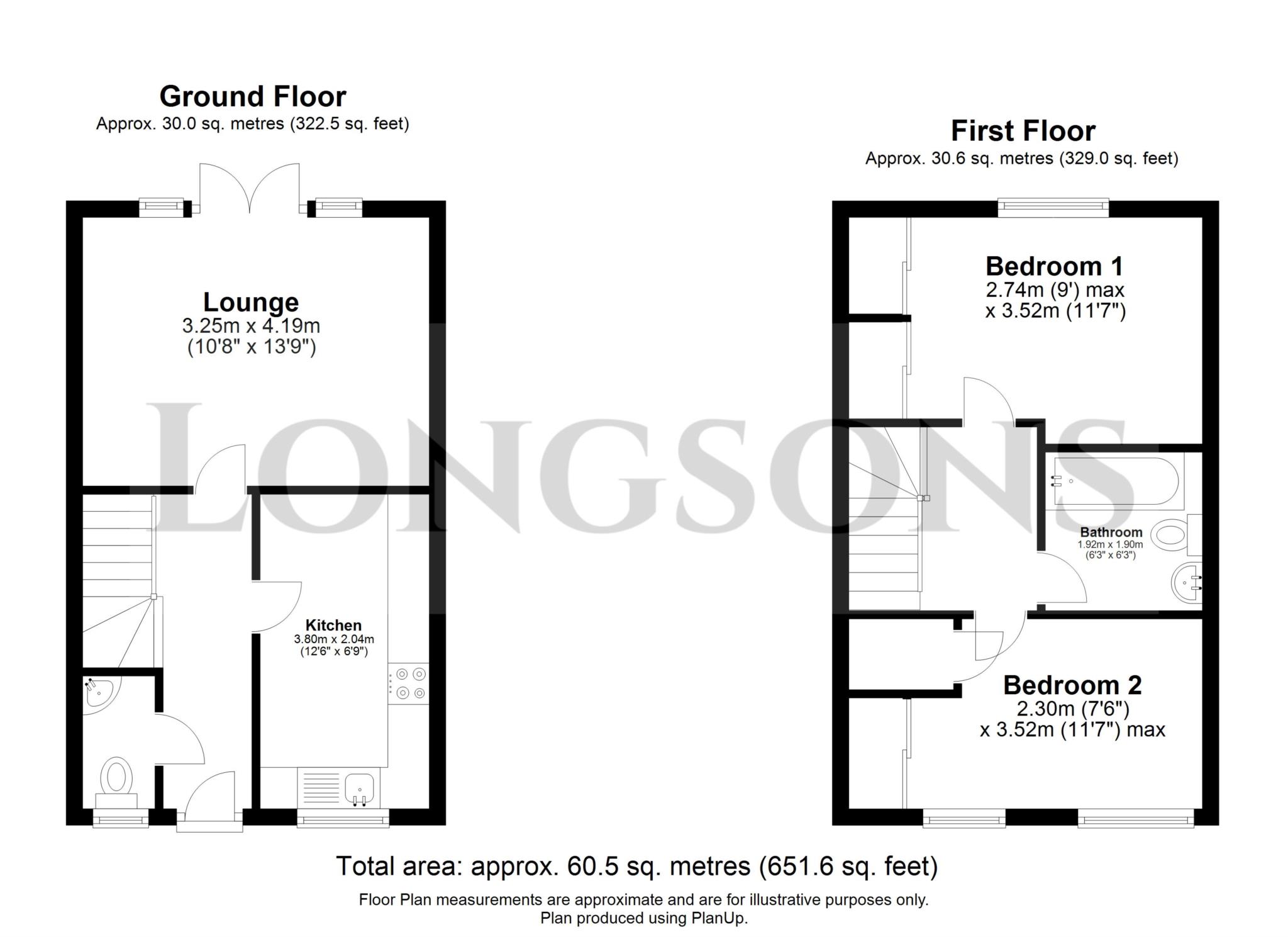 Whitsands Mews, Swaffham PE37, 2 bedroom terraced house for sale