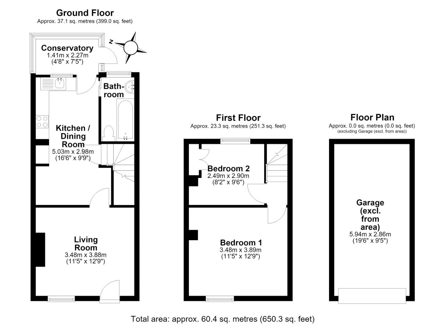 3, Lambs Row, Cambridge floorplan