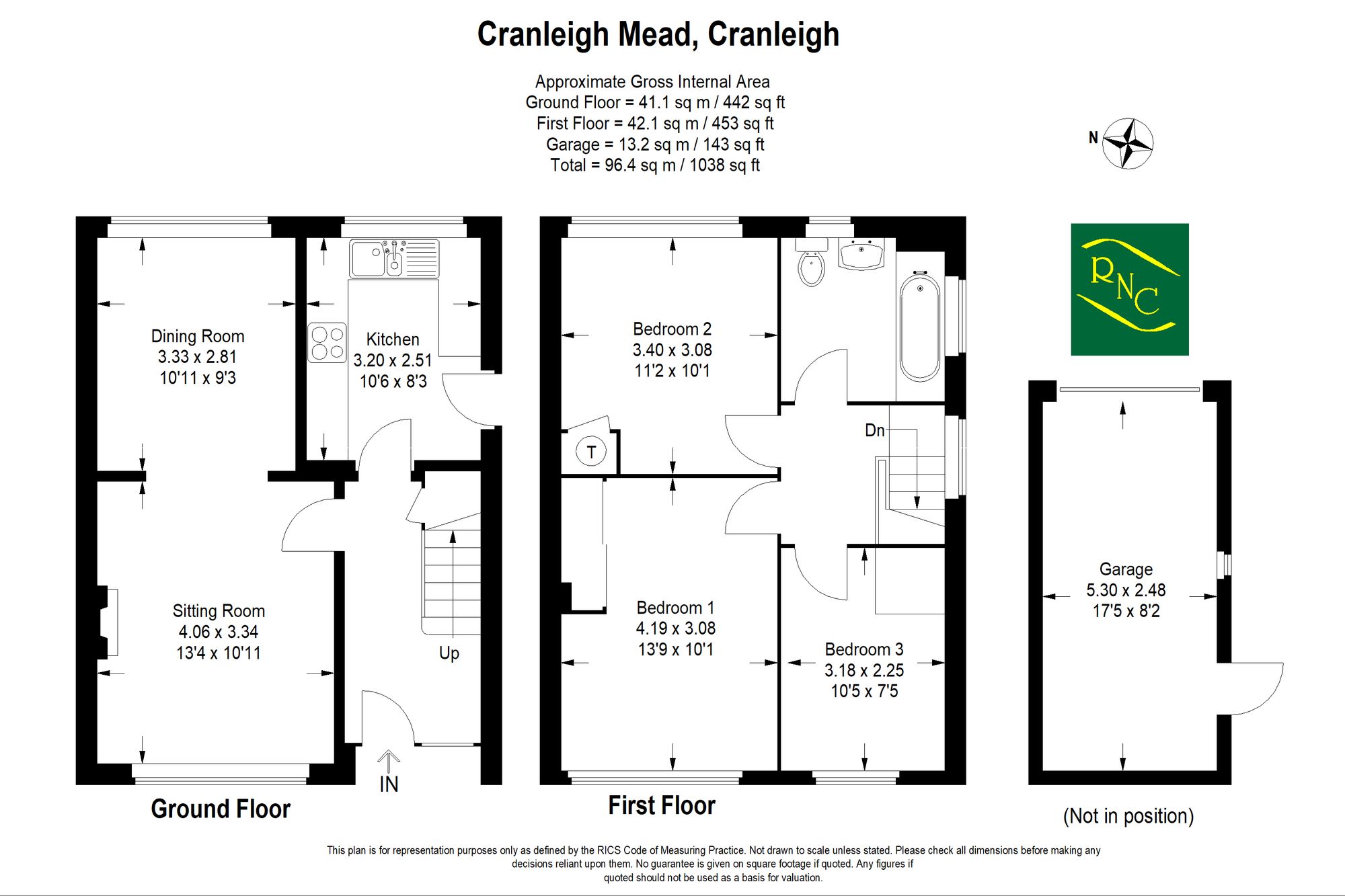 21 Cranleigh Mead, Cranleigh floorplan