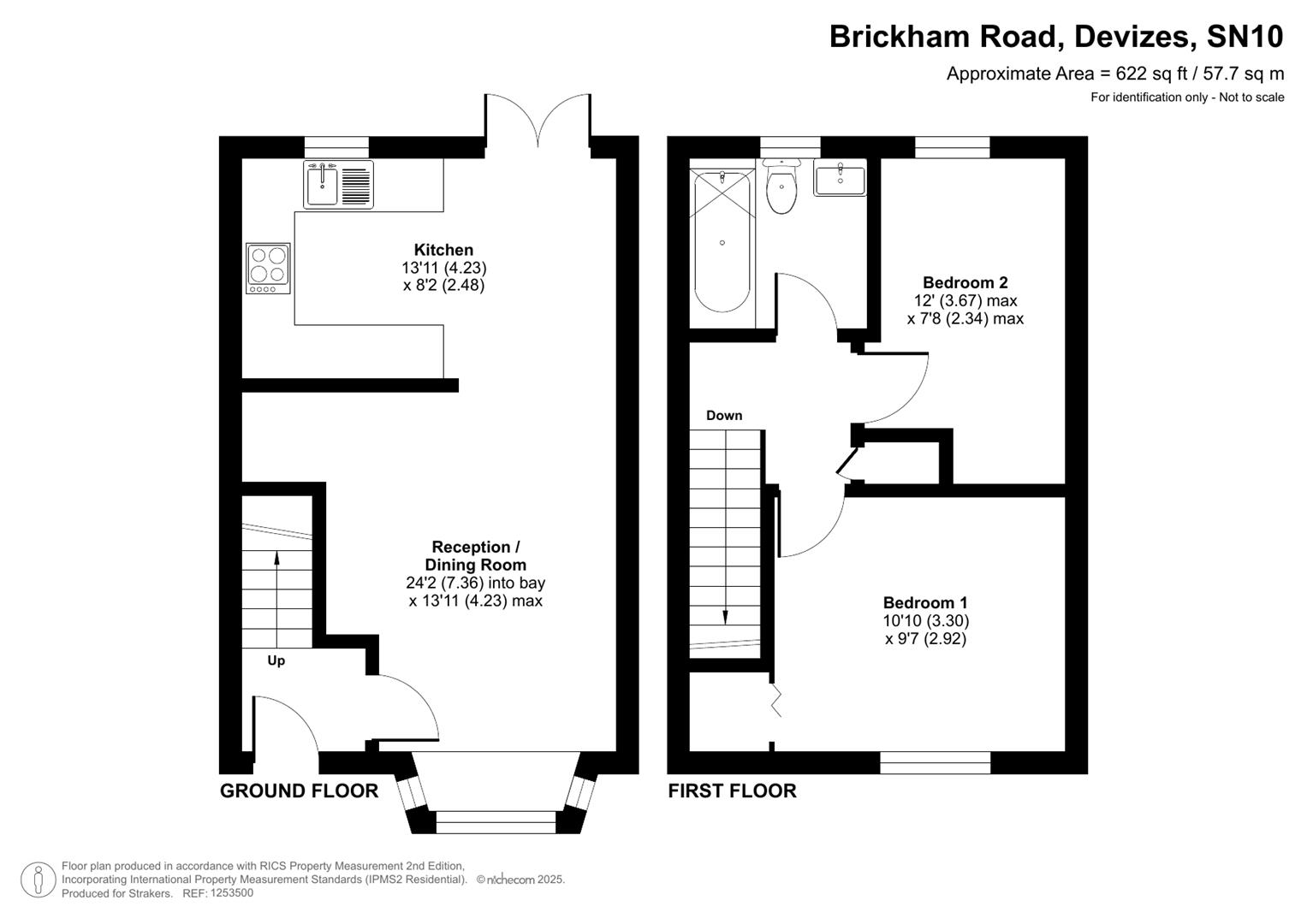 33, Brickham Road, Devizes floorplan