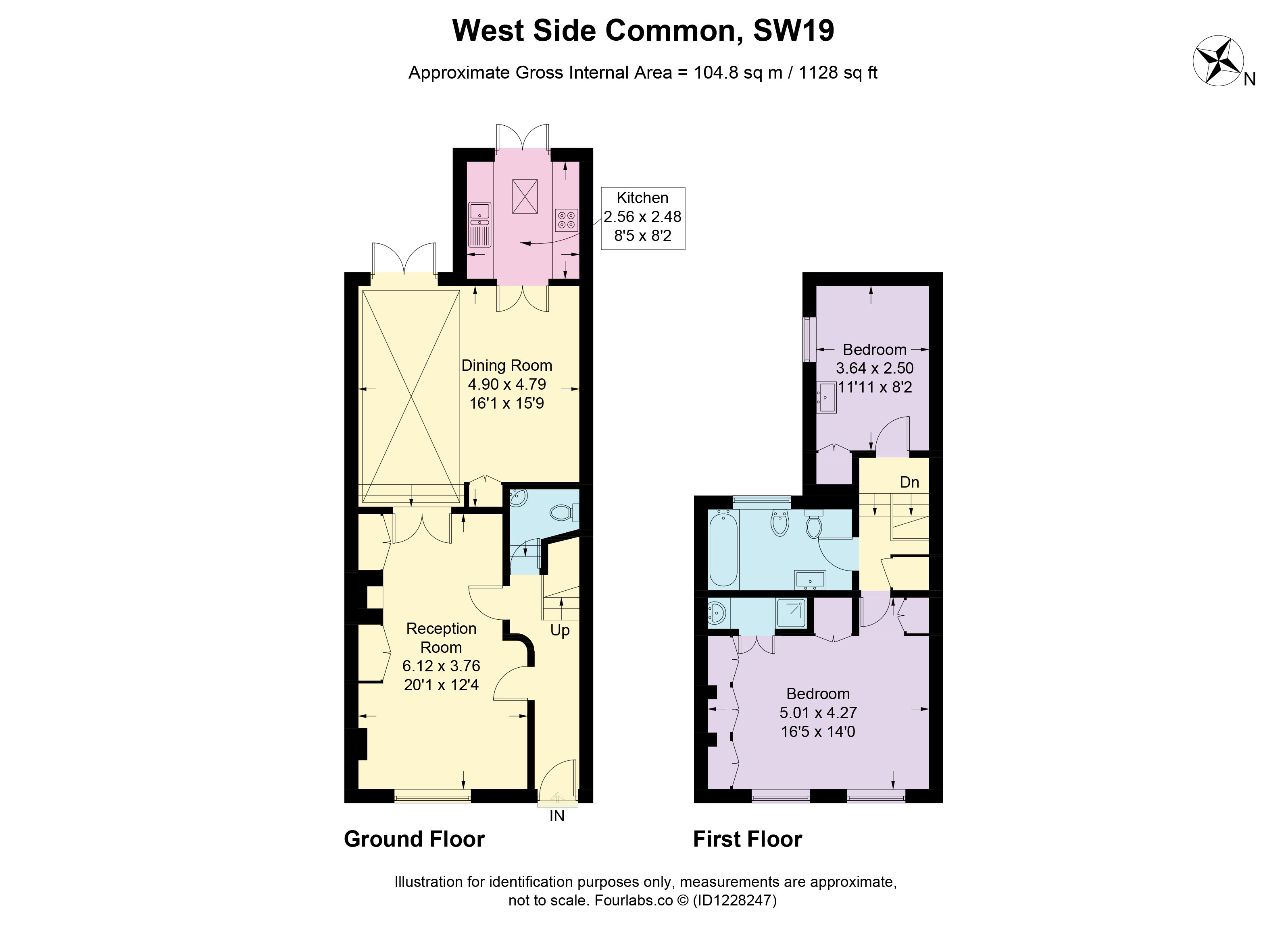 1, West Side Common floorplan