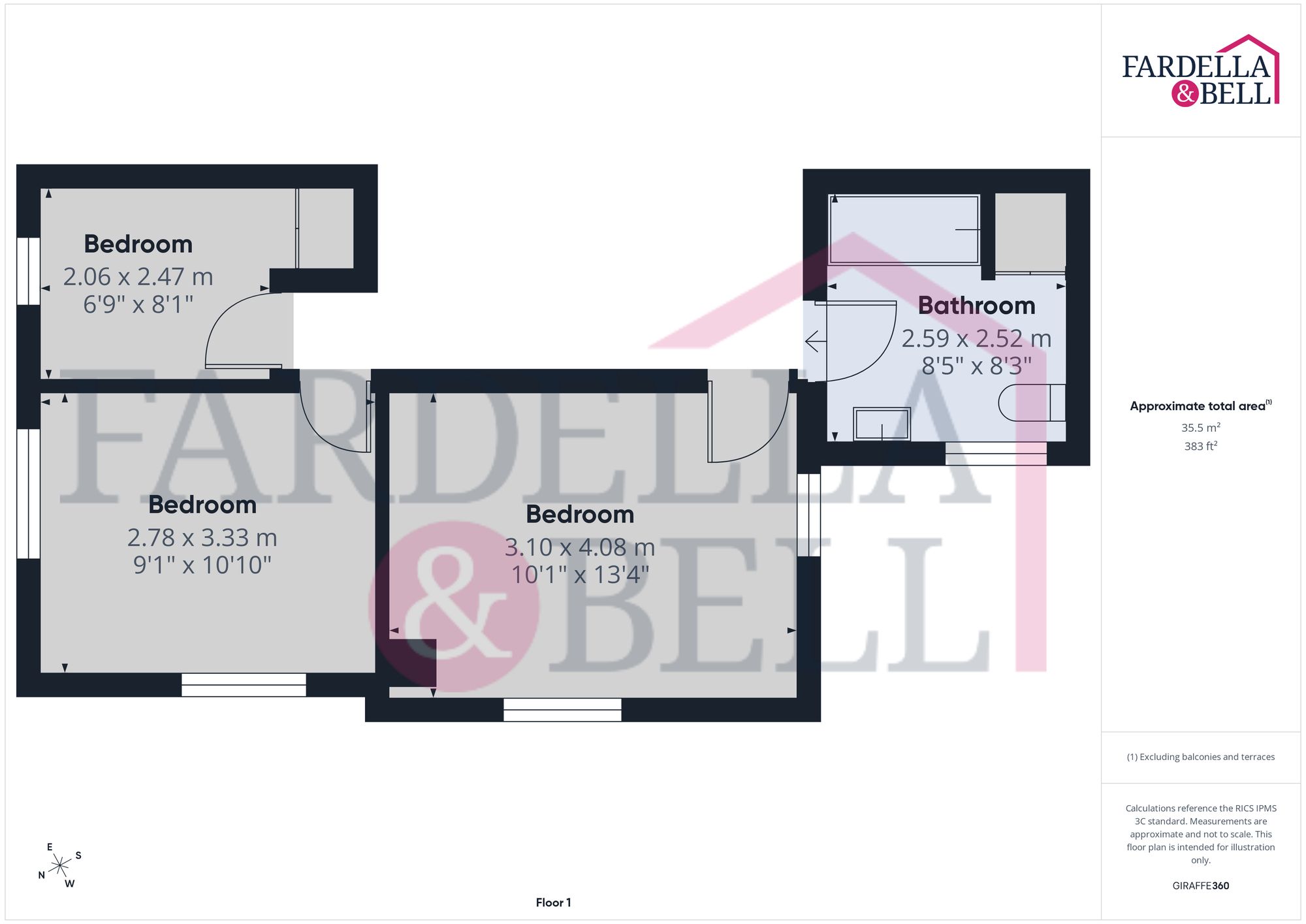 2 Russell Terrace, Burnley floorplan
