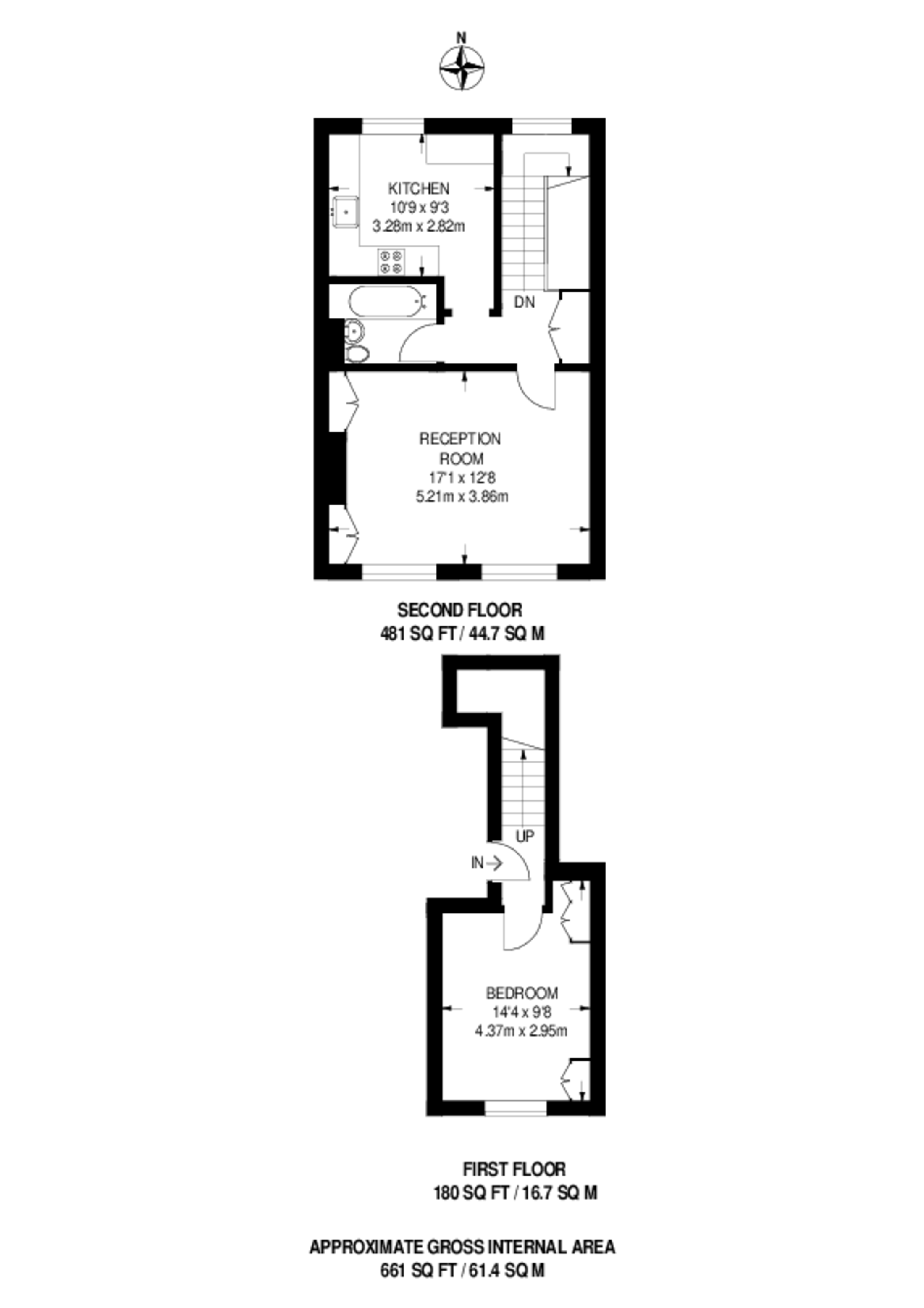 Pyrland Road, Highbury floorplan
