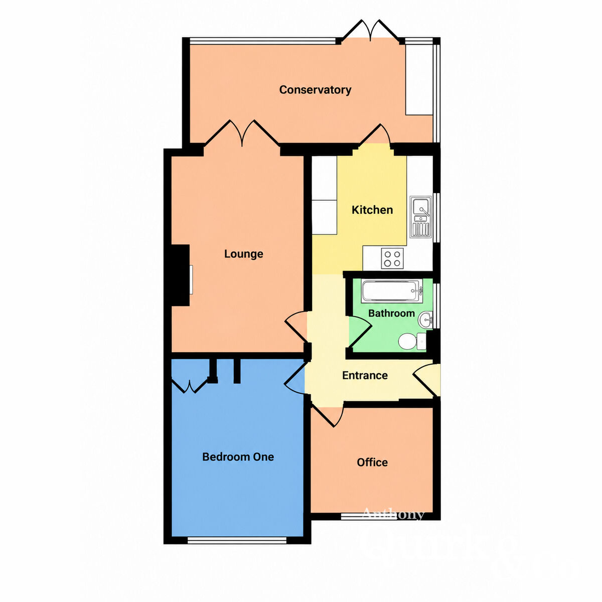 Bradley Close, Benfleet floorplan