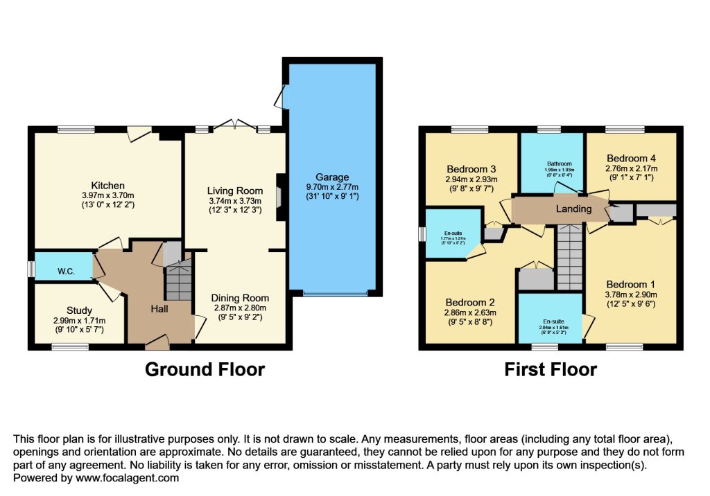 9, Maureen Campbell Drive, Crewe floorplan