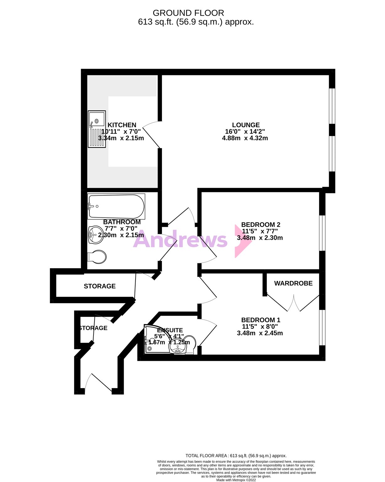 16, Chatham House, WALLINGTON floorplan