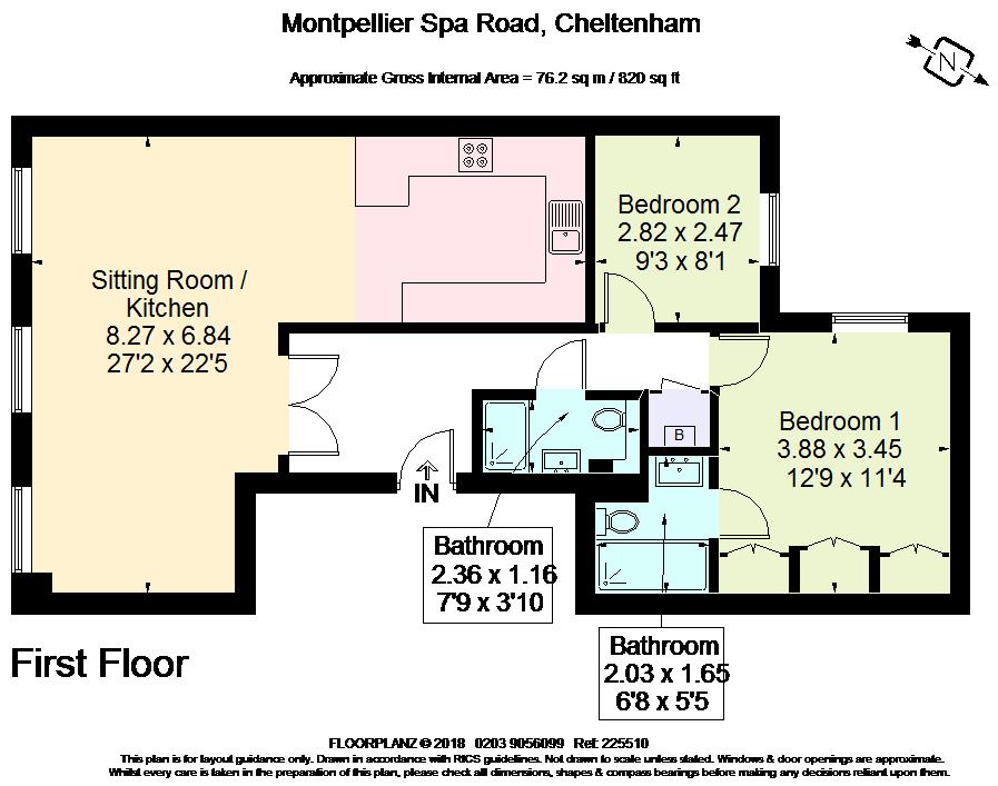 2 Bedrooms Flat to rent in Montpellier Spa Road, Cheltenham GL50