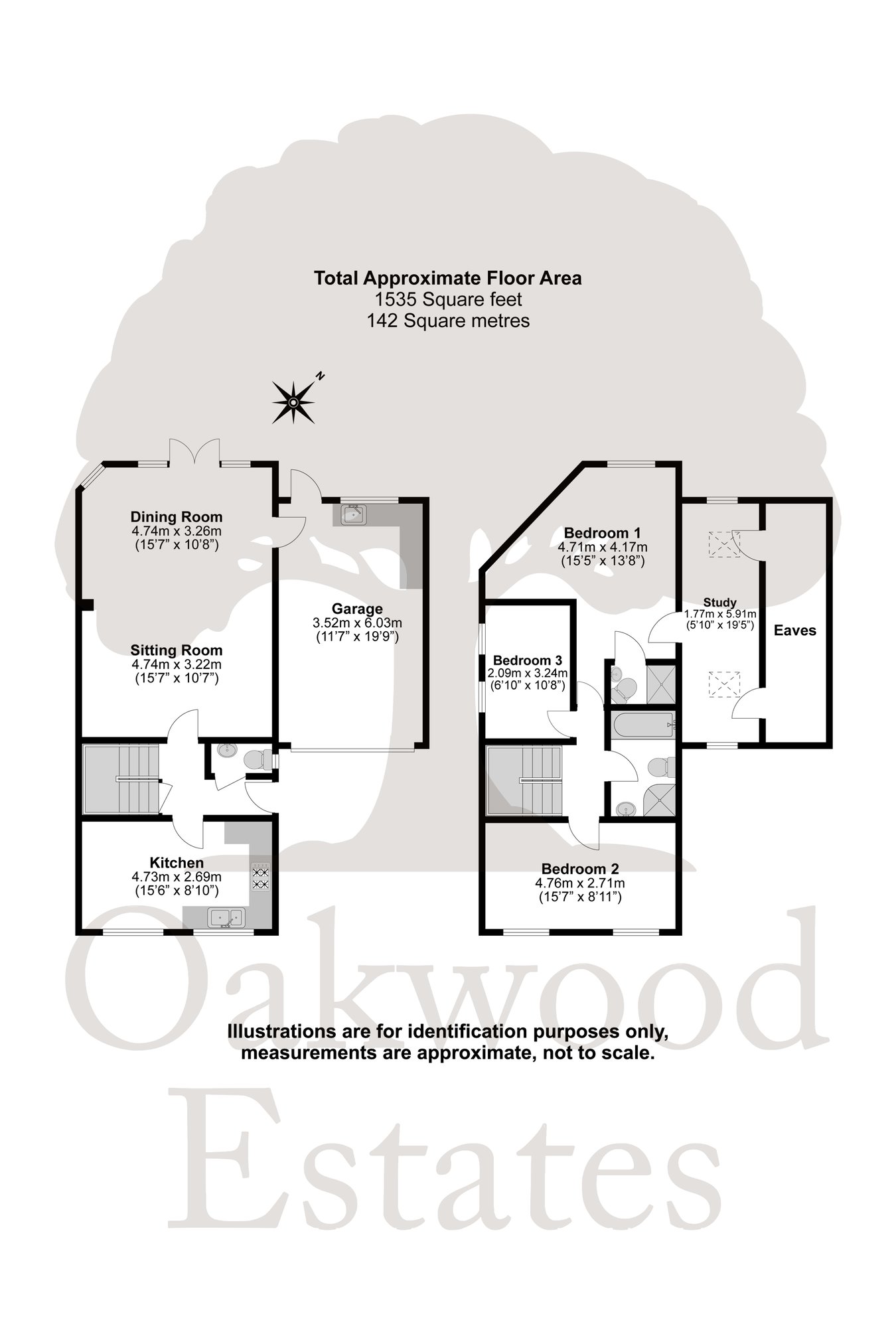82, High Street, Iver floorplan