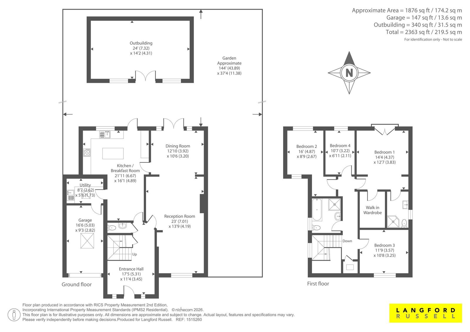 44, Kevington Drive, Chislehurst floorplan