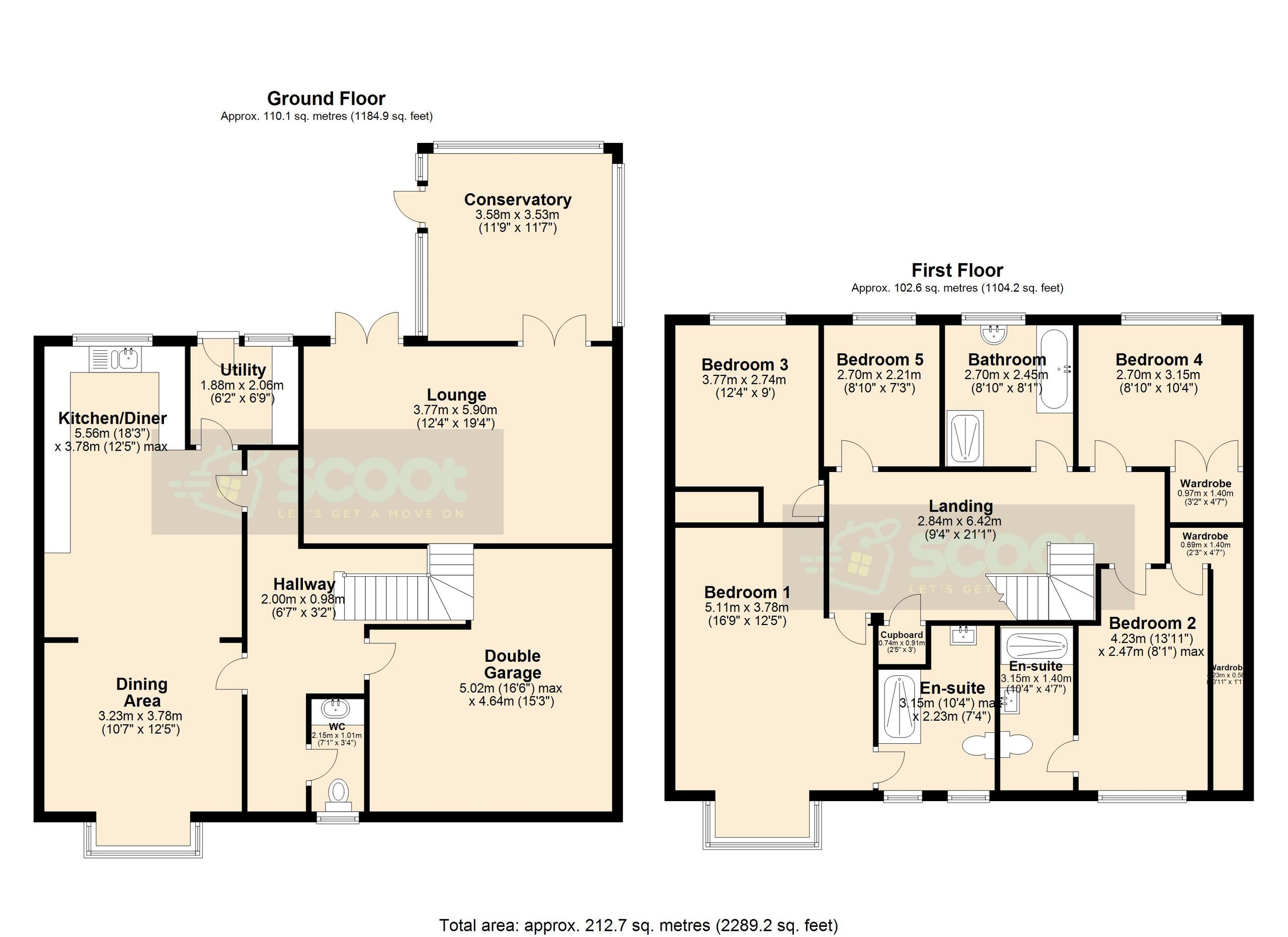 5 Ouse Way, Goole floorplan