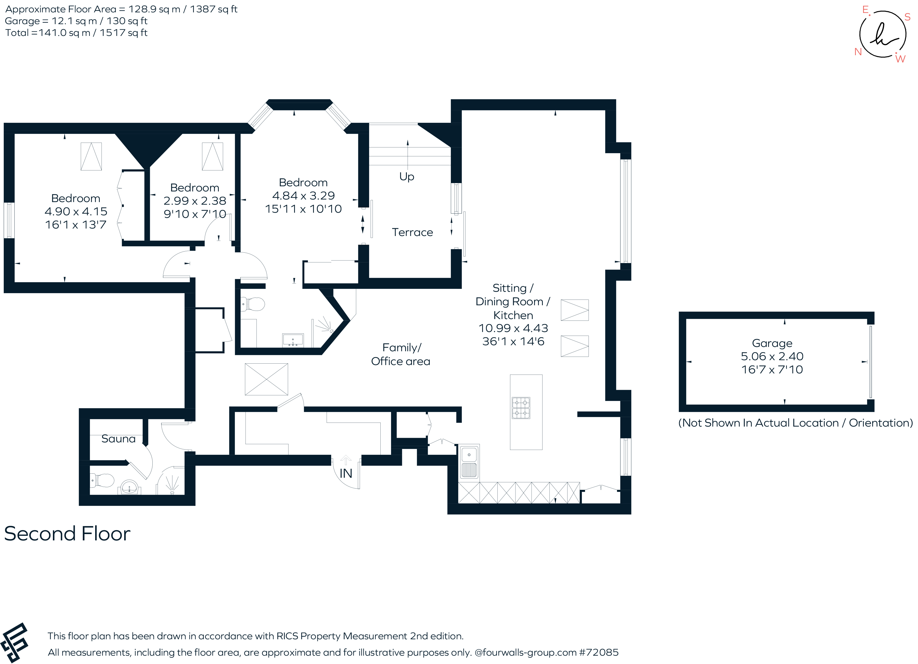 Flat 15 Cranley, Wellington Square, Cheltenham floorplan