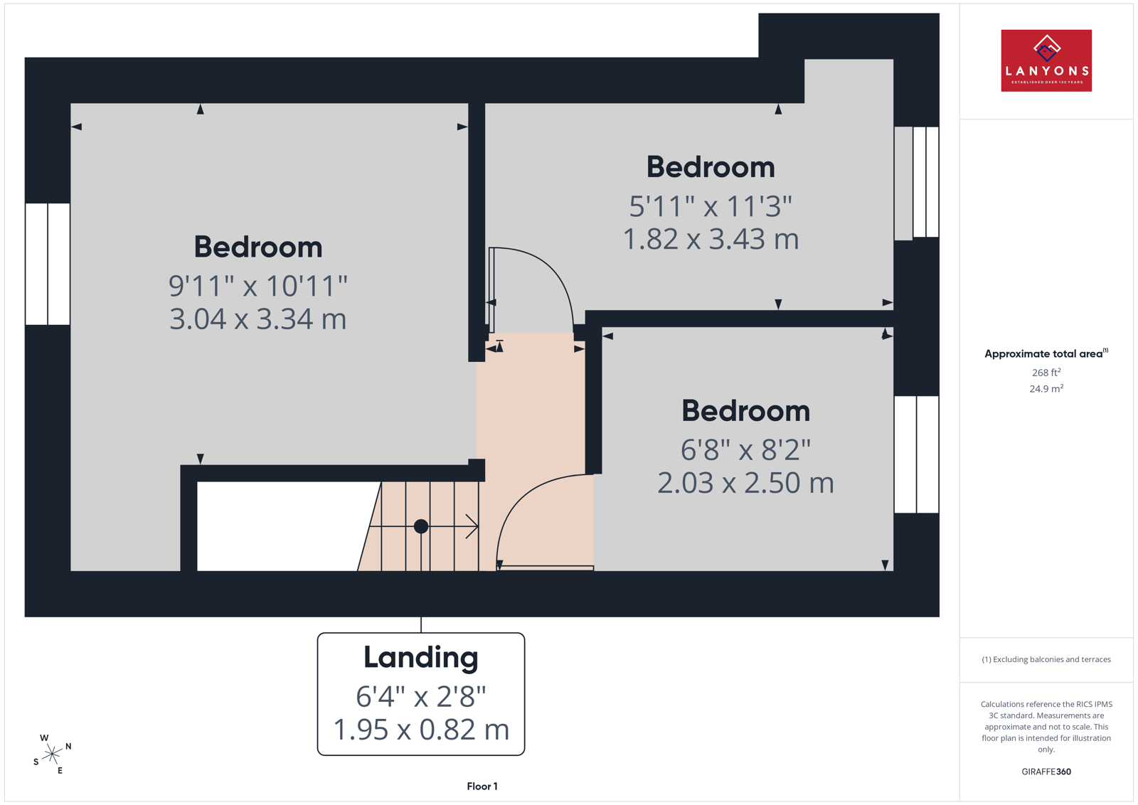 4, Club Row, Pentre floorplan