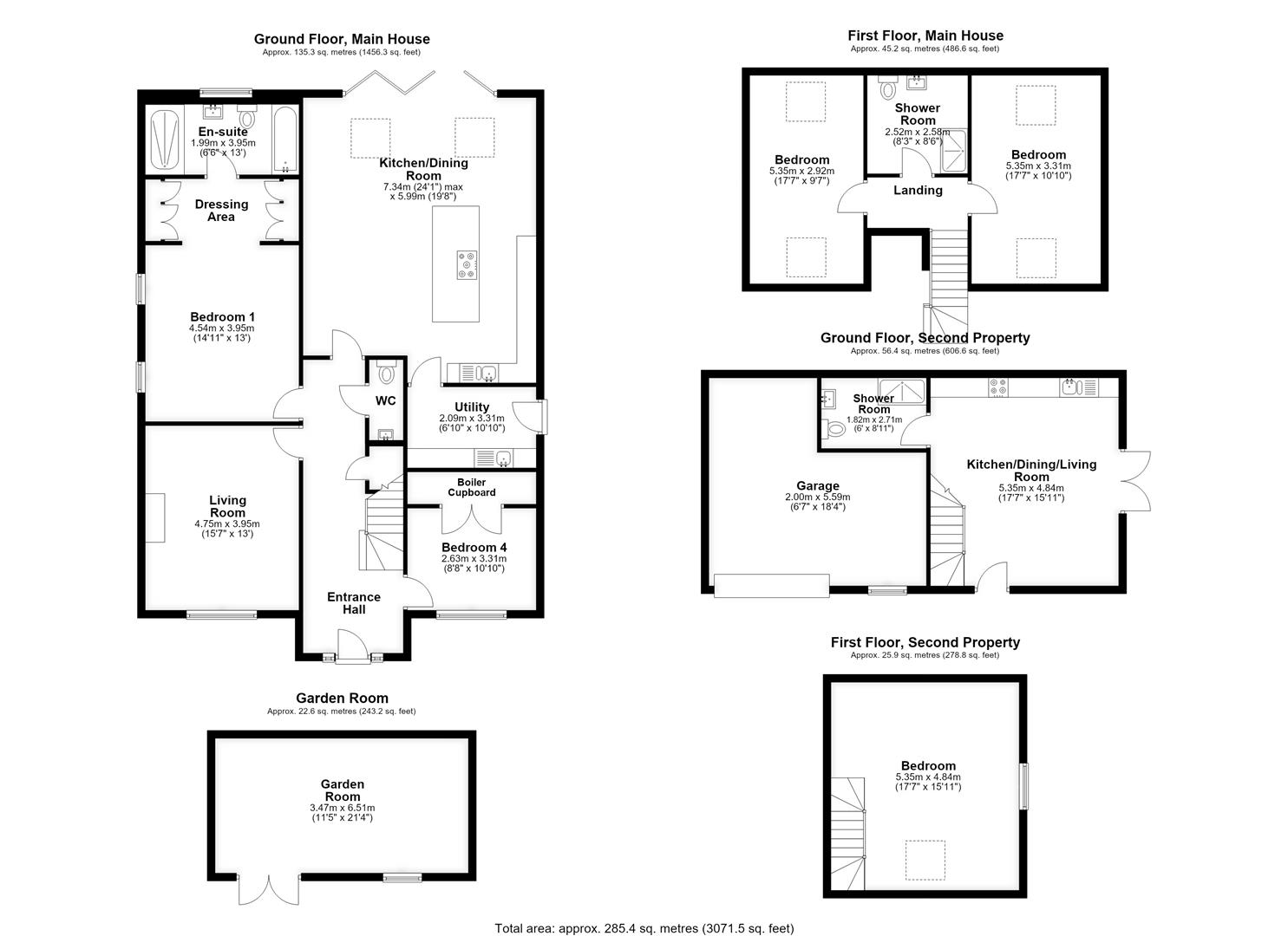 13, The Moorings, Pill floorplan