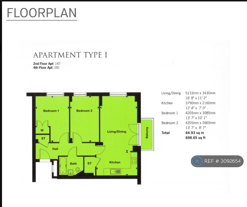 Forum House Empire Way, Wembley floorplan
