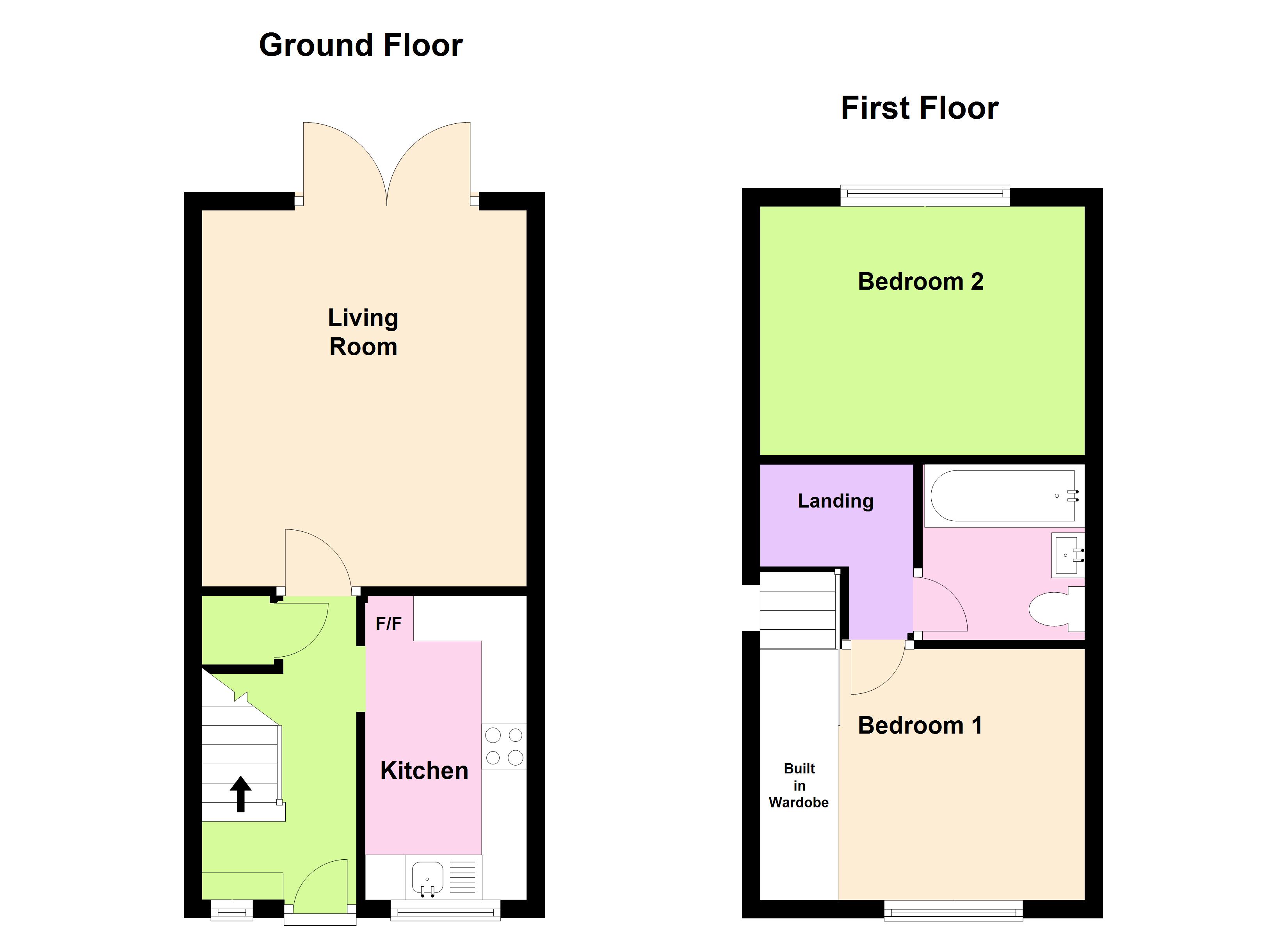 2 Bedrooms Terraced house to rent in Hellyer Way, Bourne End SL8