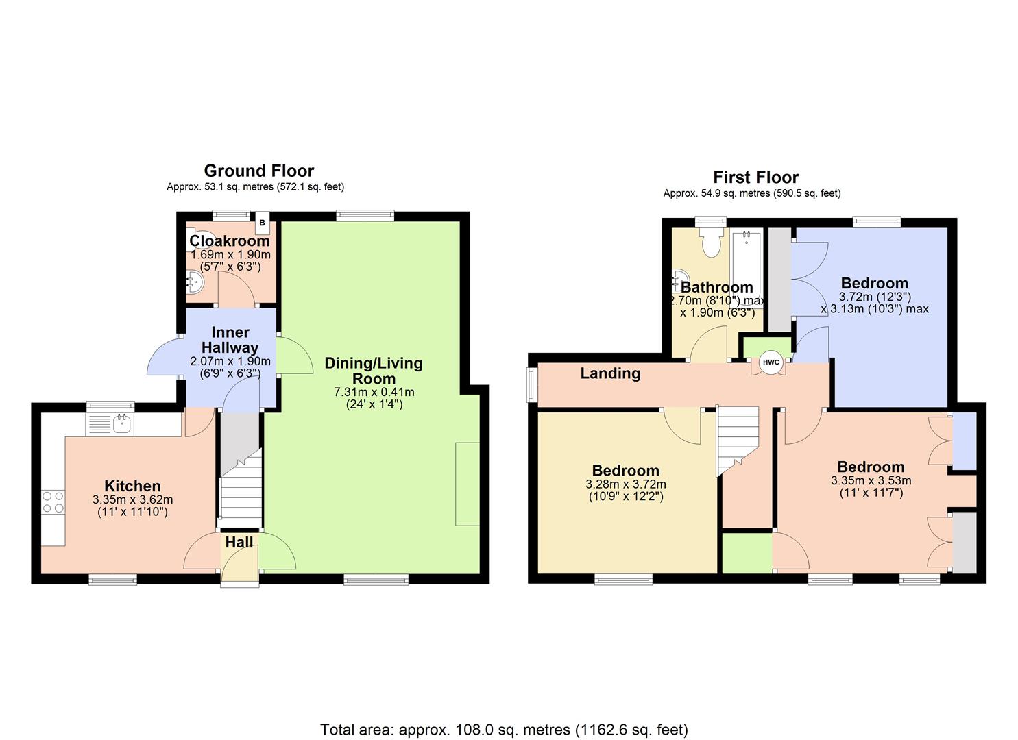 49, Mill Corner, Soham floorplan