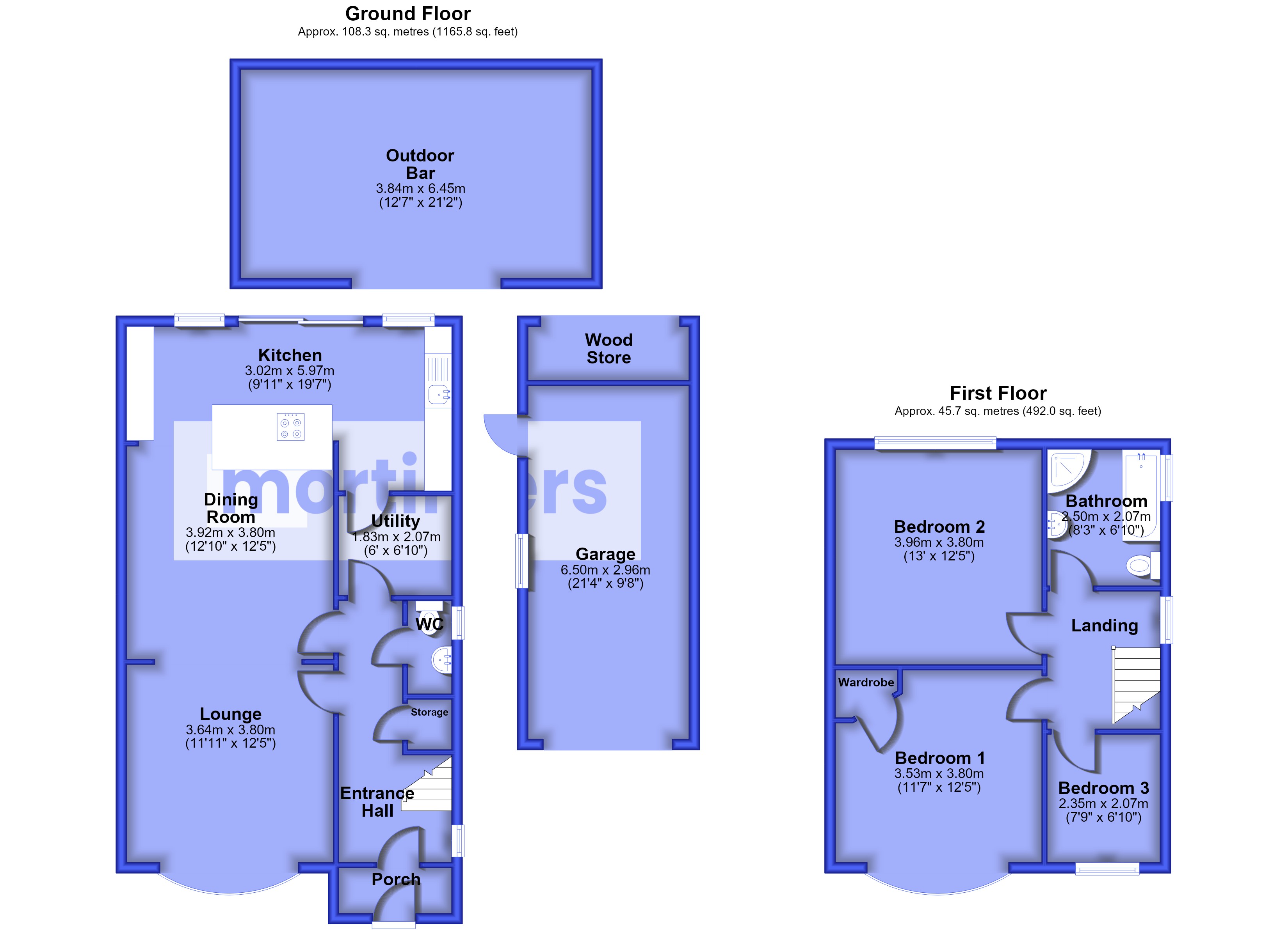 8, First Avenue, Accrington floorplan
