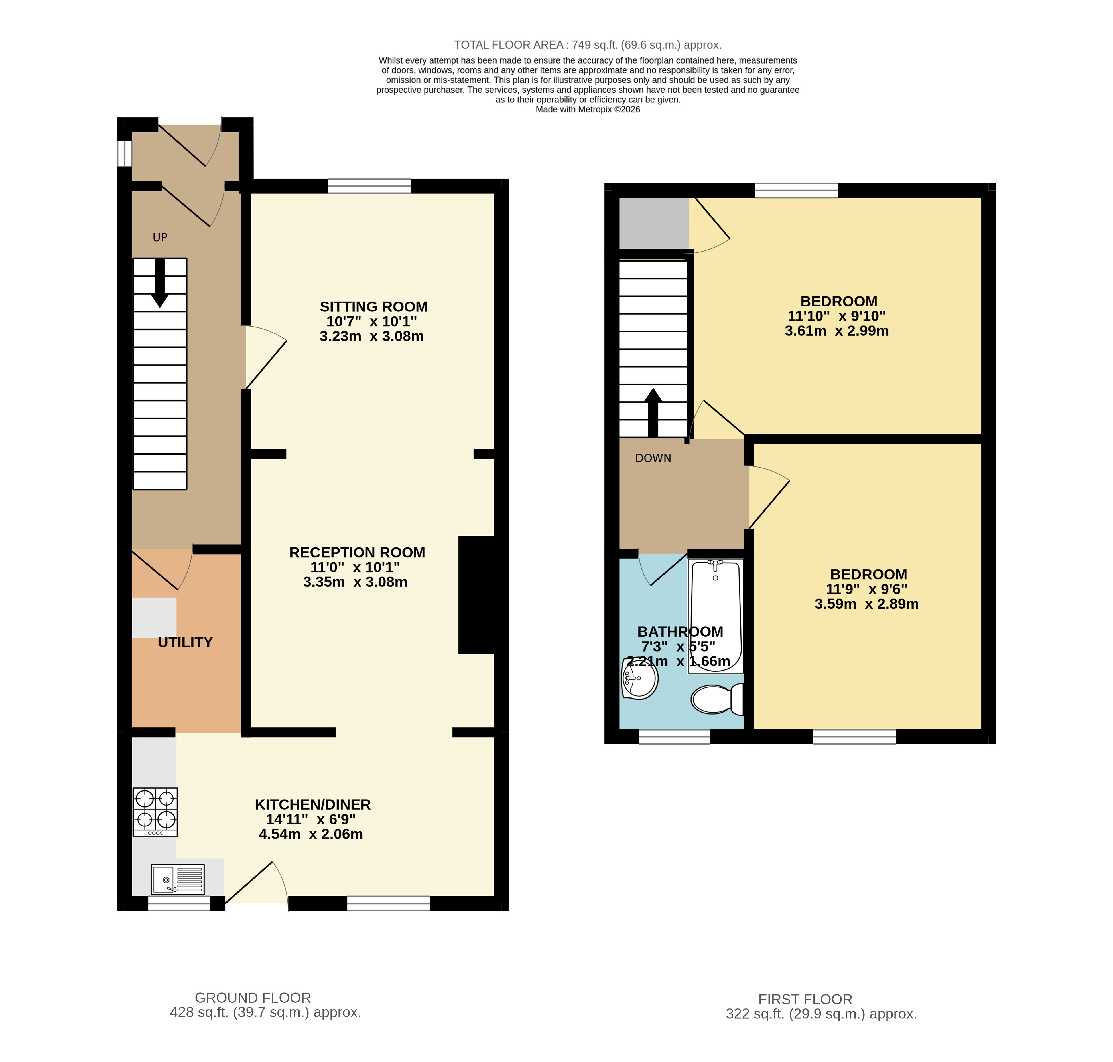 4, Delvin Road, Bristol floorplan