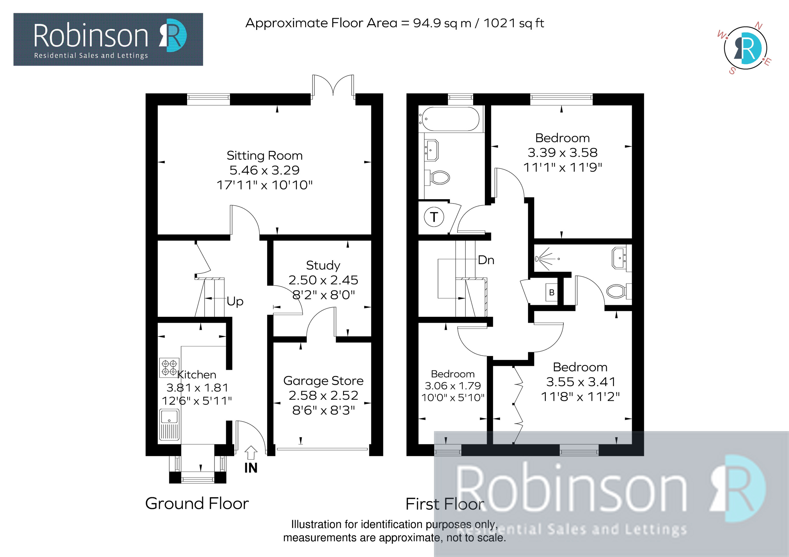 32 Lancastria Mews, Maidenhead floorplan