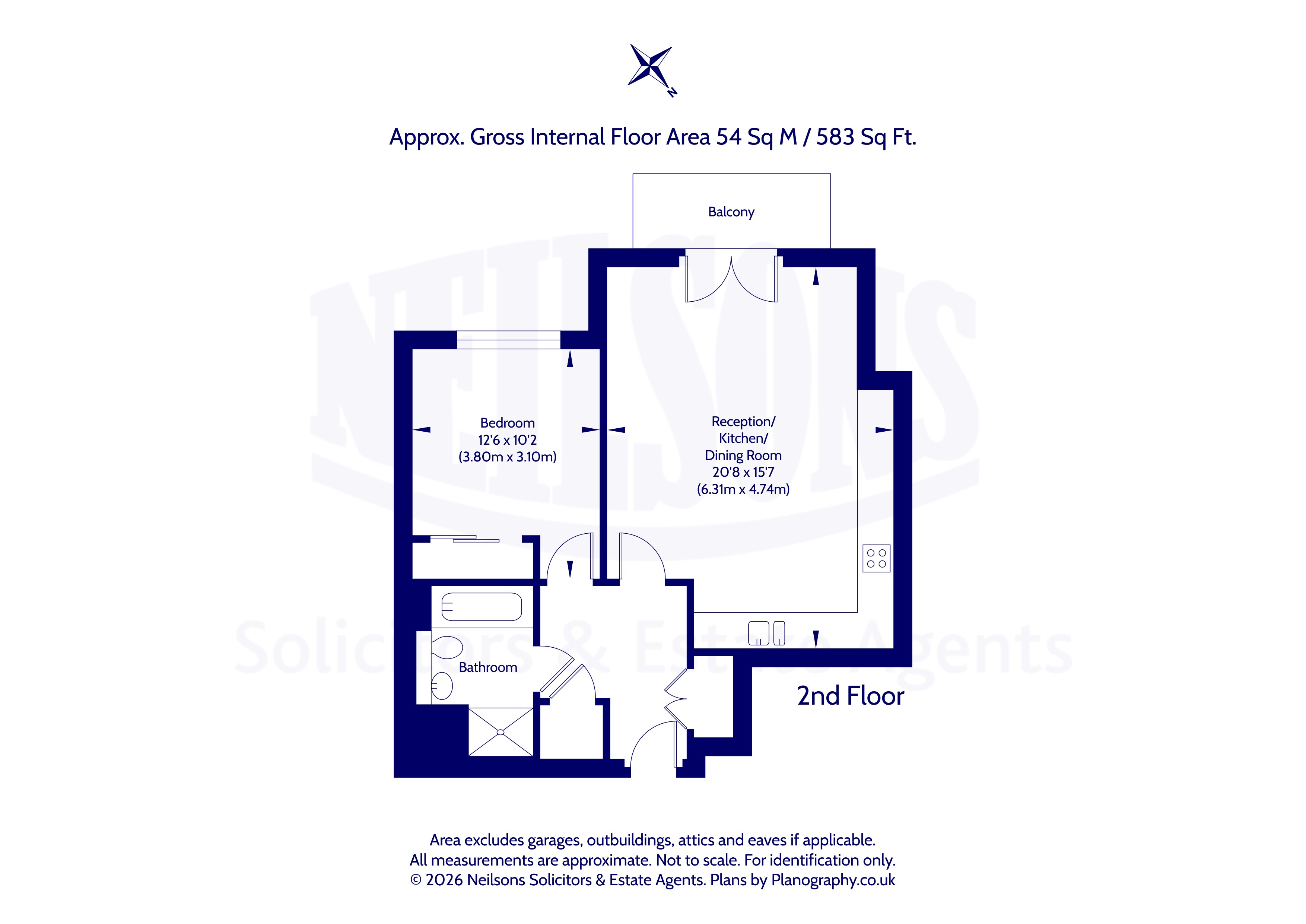 7/10, Ramslack Street, Edinburgh floorplan