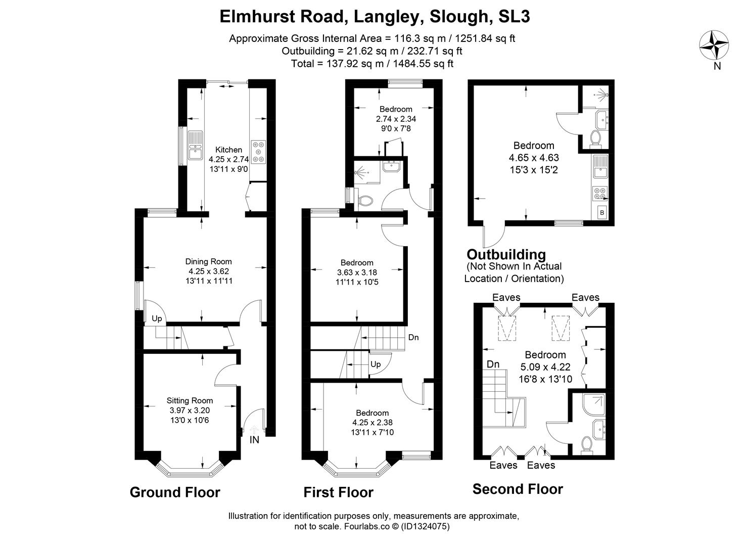 16, Elmhurst Road, Slough floorplan