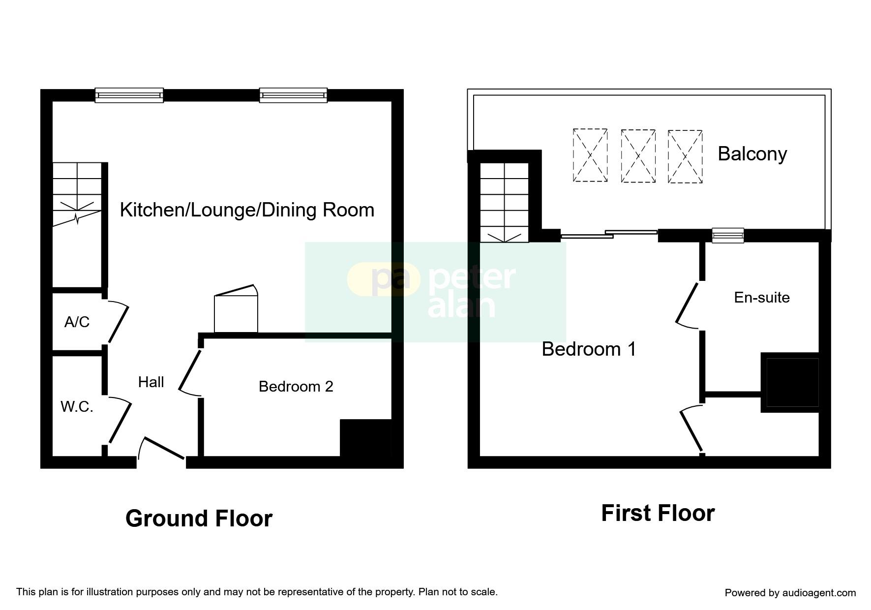 2 Bedrooms Flat to rent in The Harbour, Porthcawl CF36