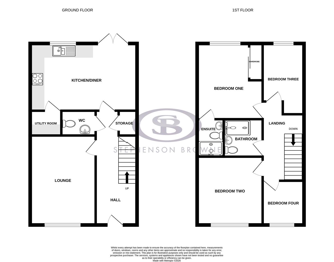 60, Ryder Grove, Stoke-On-Trent floorplan