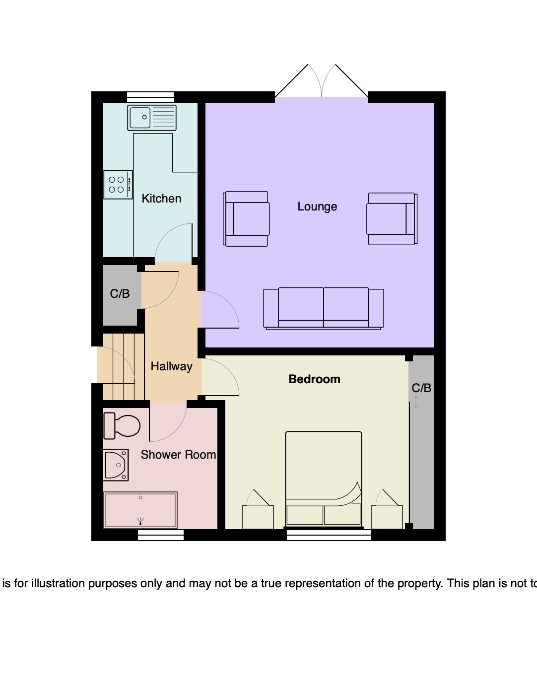 1 Bedrooms Flat for sale in Frew Street, Airdrie ML6