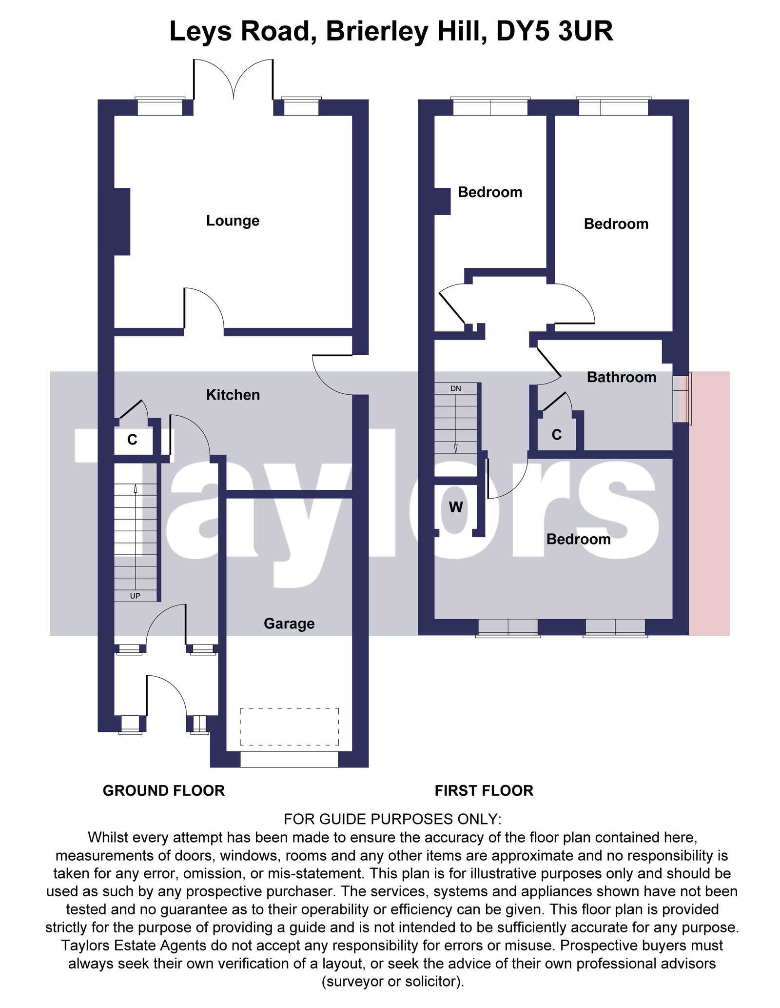 19, Leys Road, Brierley Hill floorplan