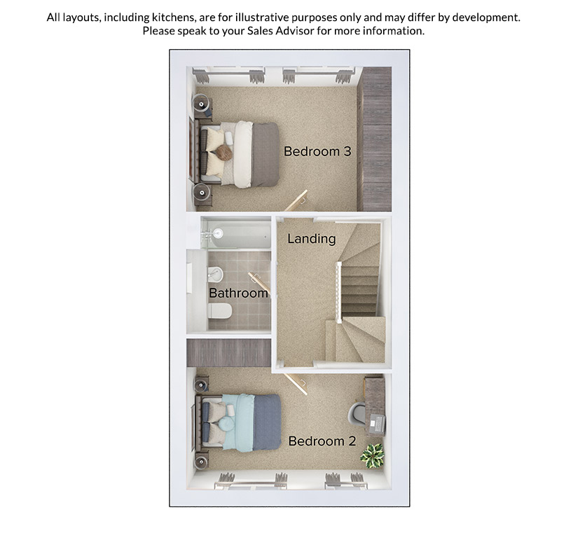 The Harwood, Bancroft View, Barnsey Meadows, Barnoldswick floorplan