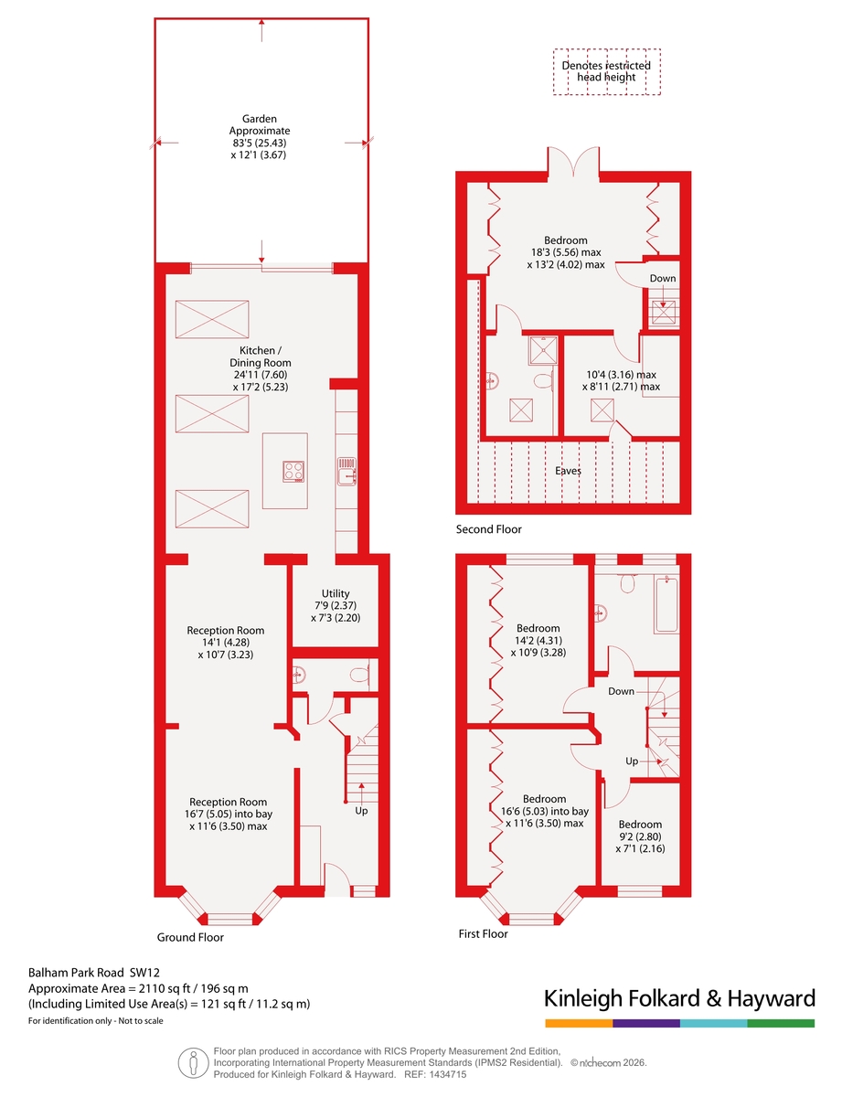 72A,, Balham Park Road, London floorplan