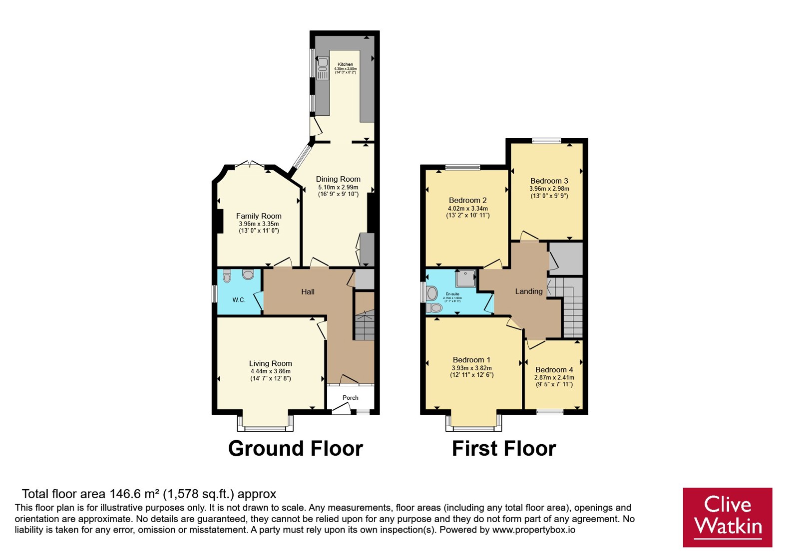 4, York Avenue, Liverpool floorplan