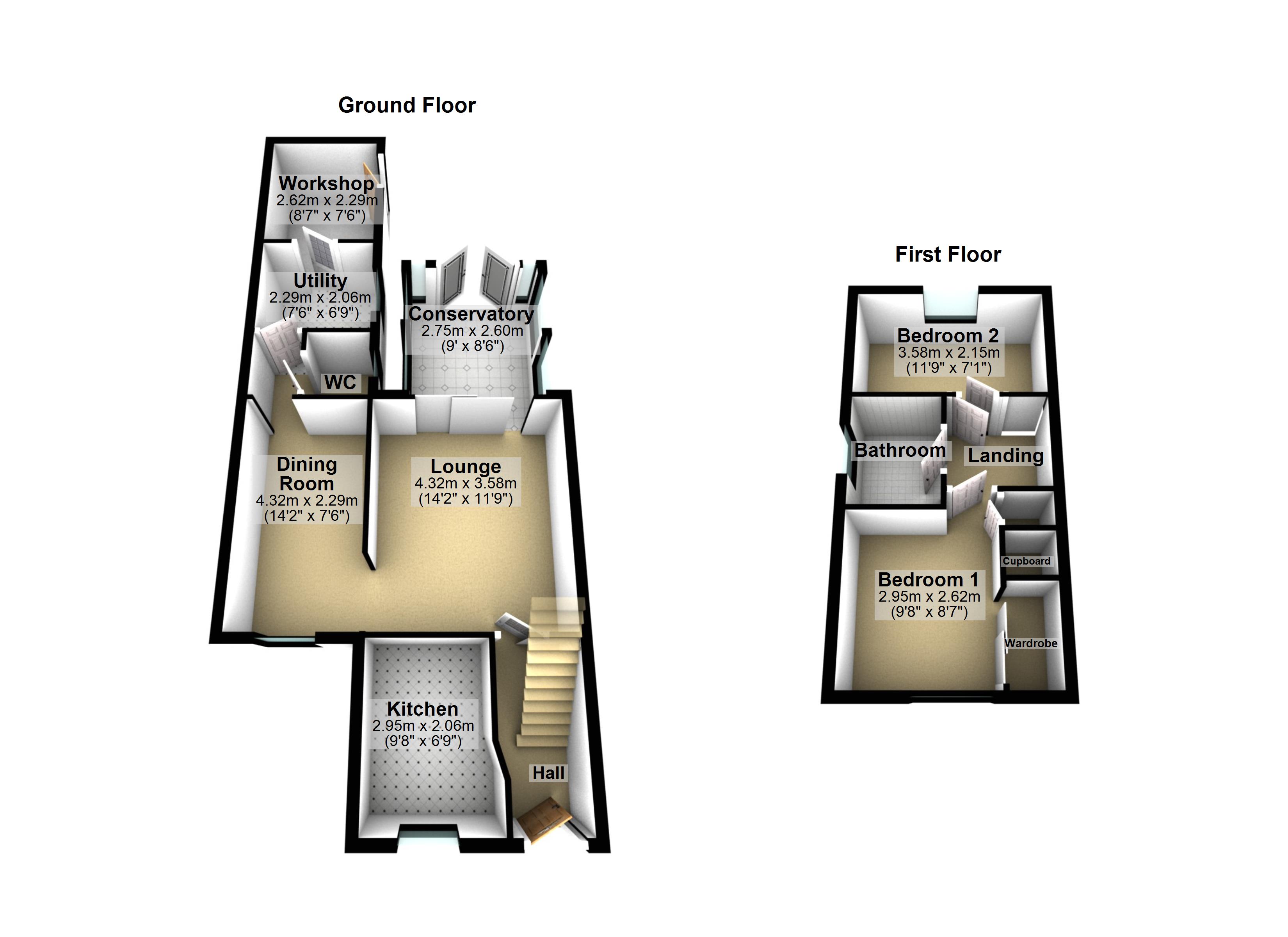16, Grayling Road, Ipswich floorplan