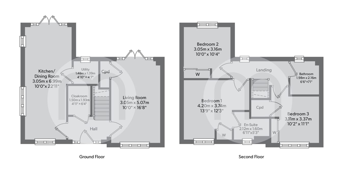 Woodside Way, Great Dunmow floorplan