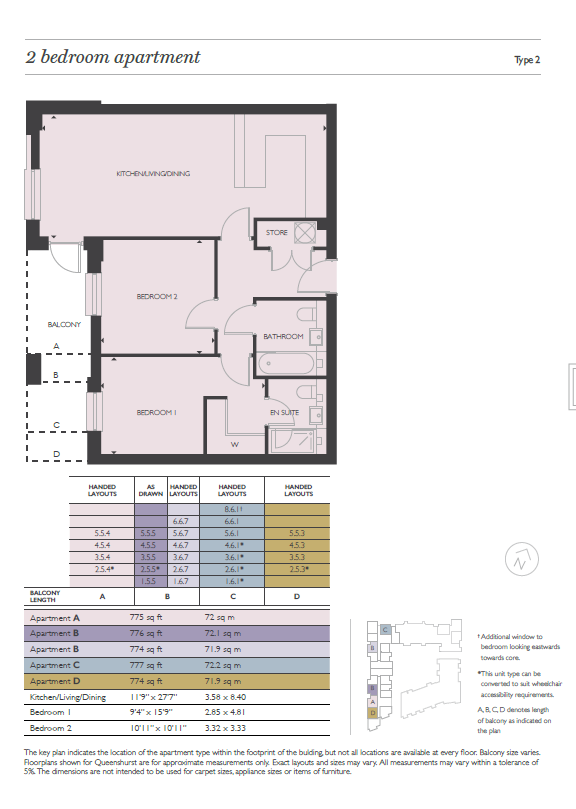 2 Bedrooms Flat for sale in Kingston Hill, Kingston Upon Thames KT2