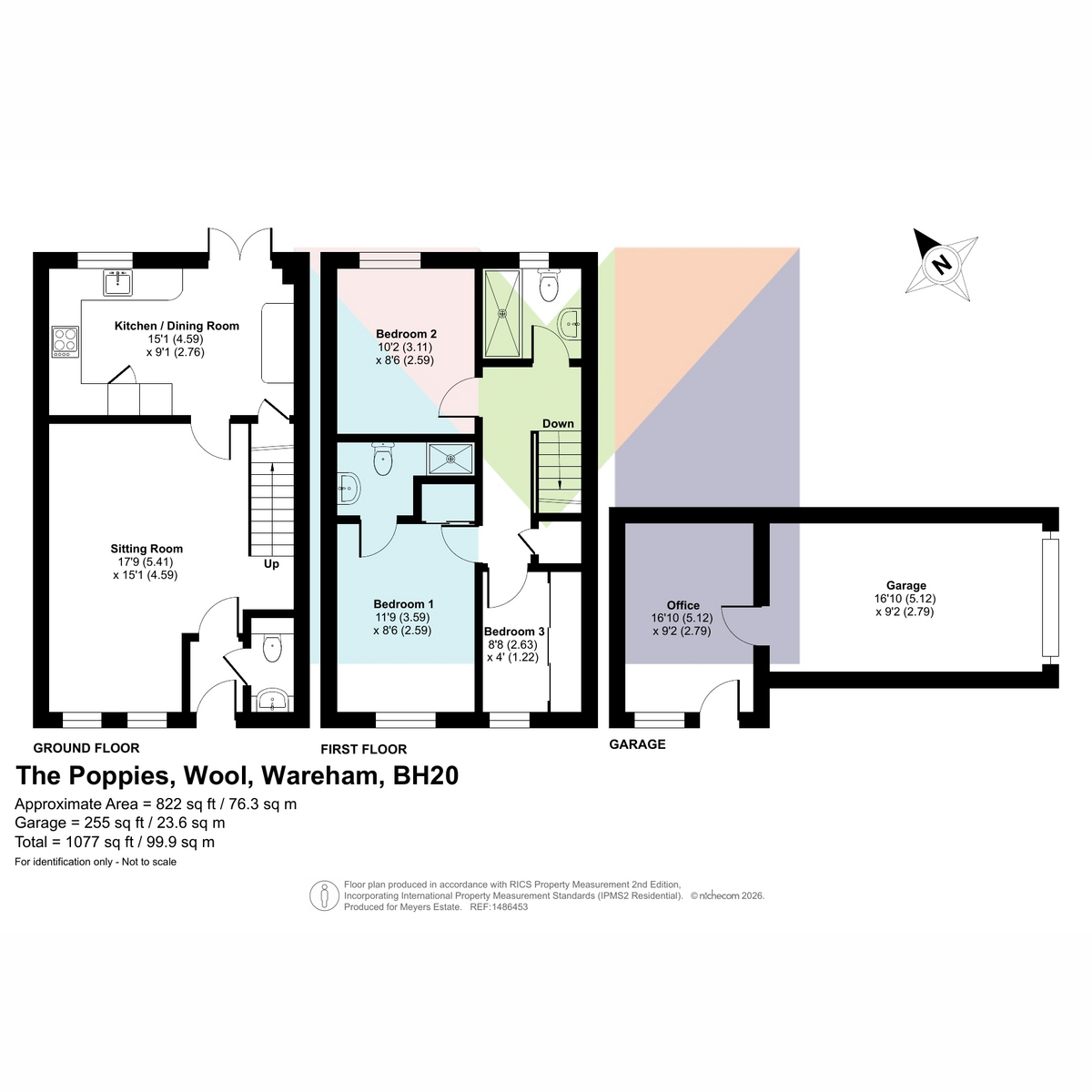 4, The Poppies, Wareham Dorset floorplan