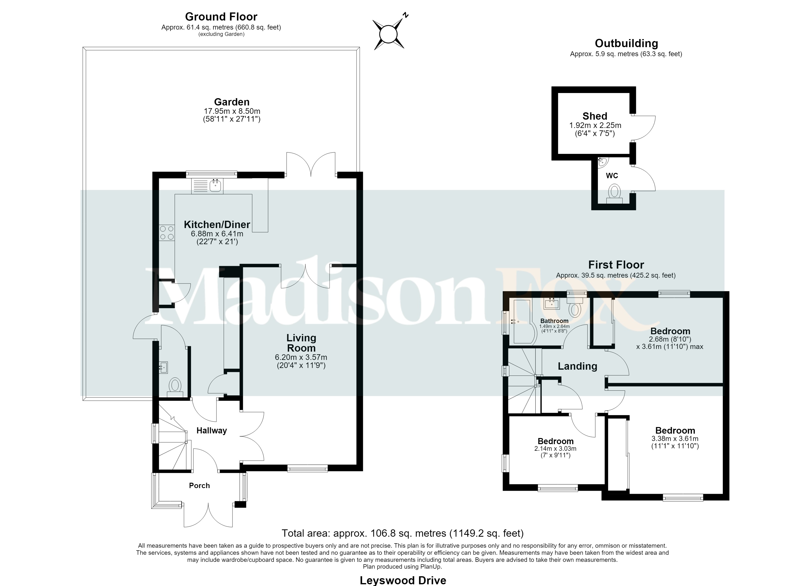 130, Leyswood Drive, Ilford floorplan