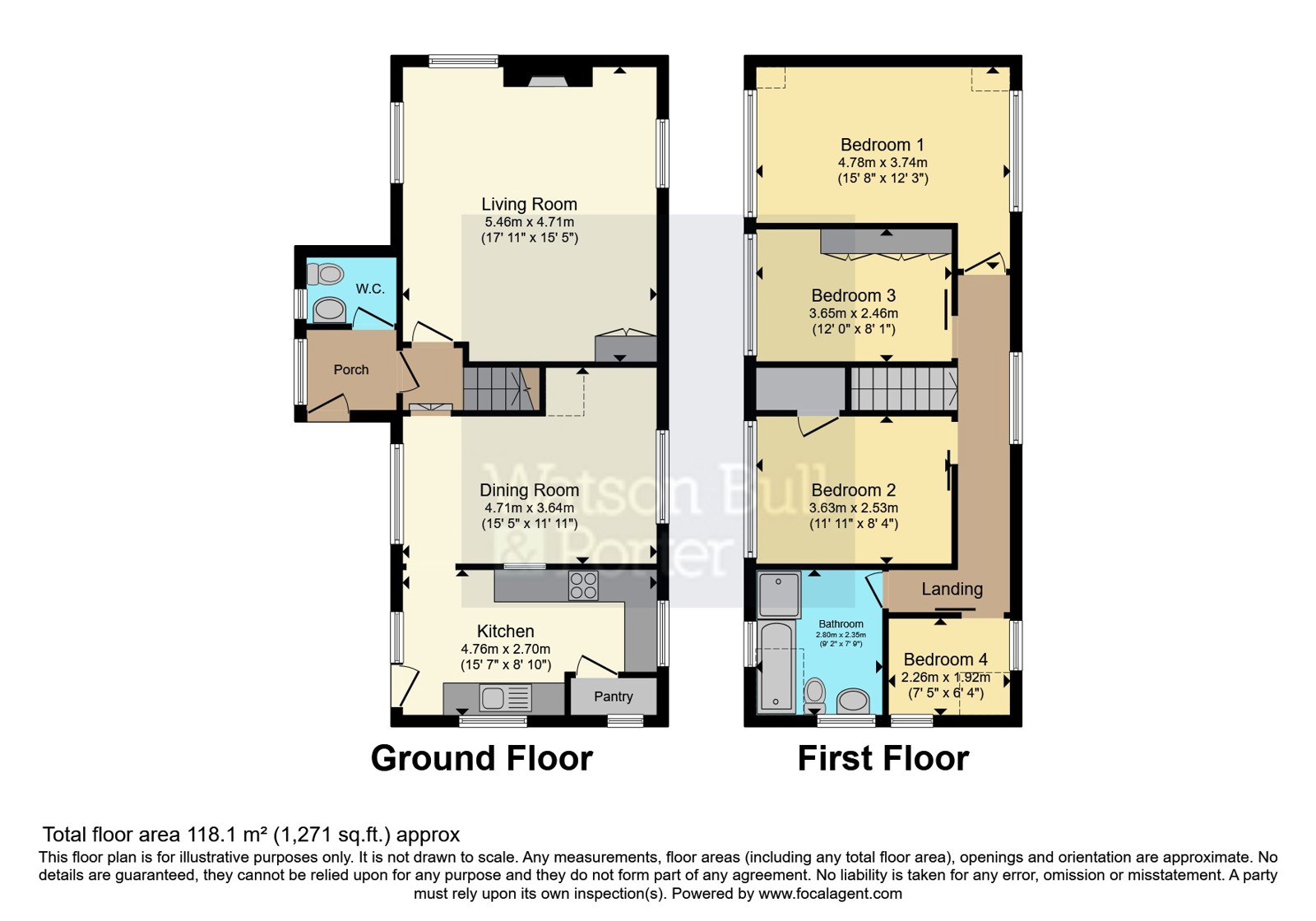 Kestrel Cottage,, Church Road, Isle of Wight floorplan