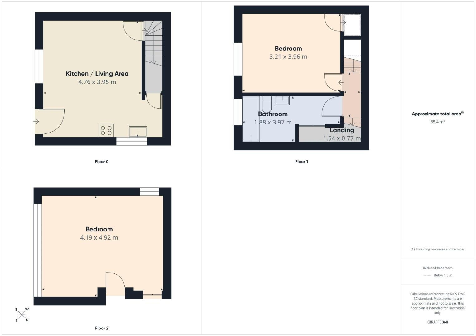 2, Rycroft Street, Bradford floorplan