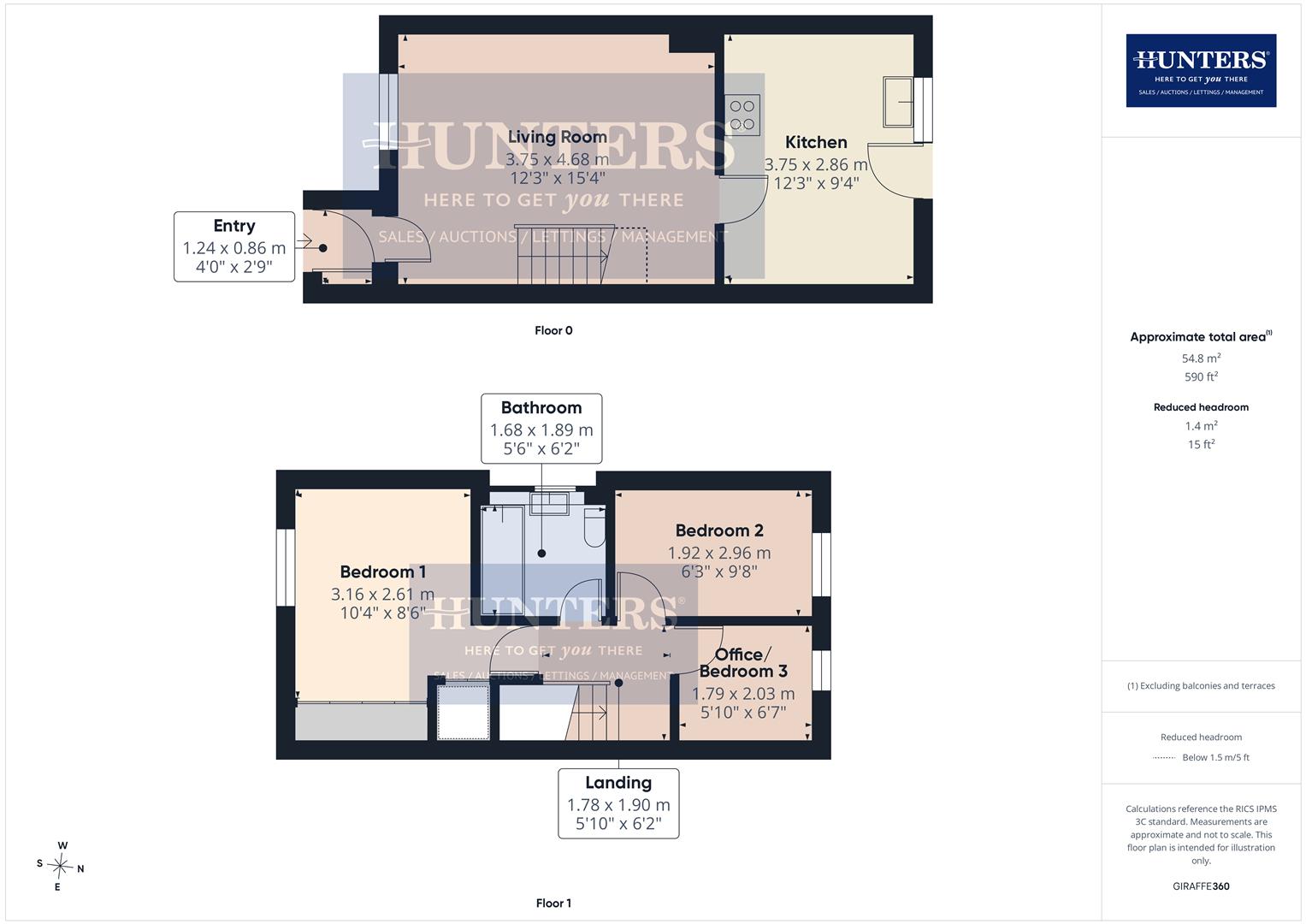 27, Glengarven Close, Washington floorplan
