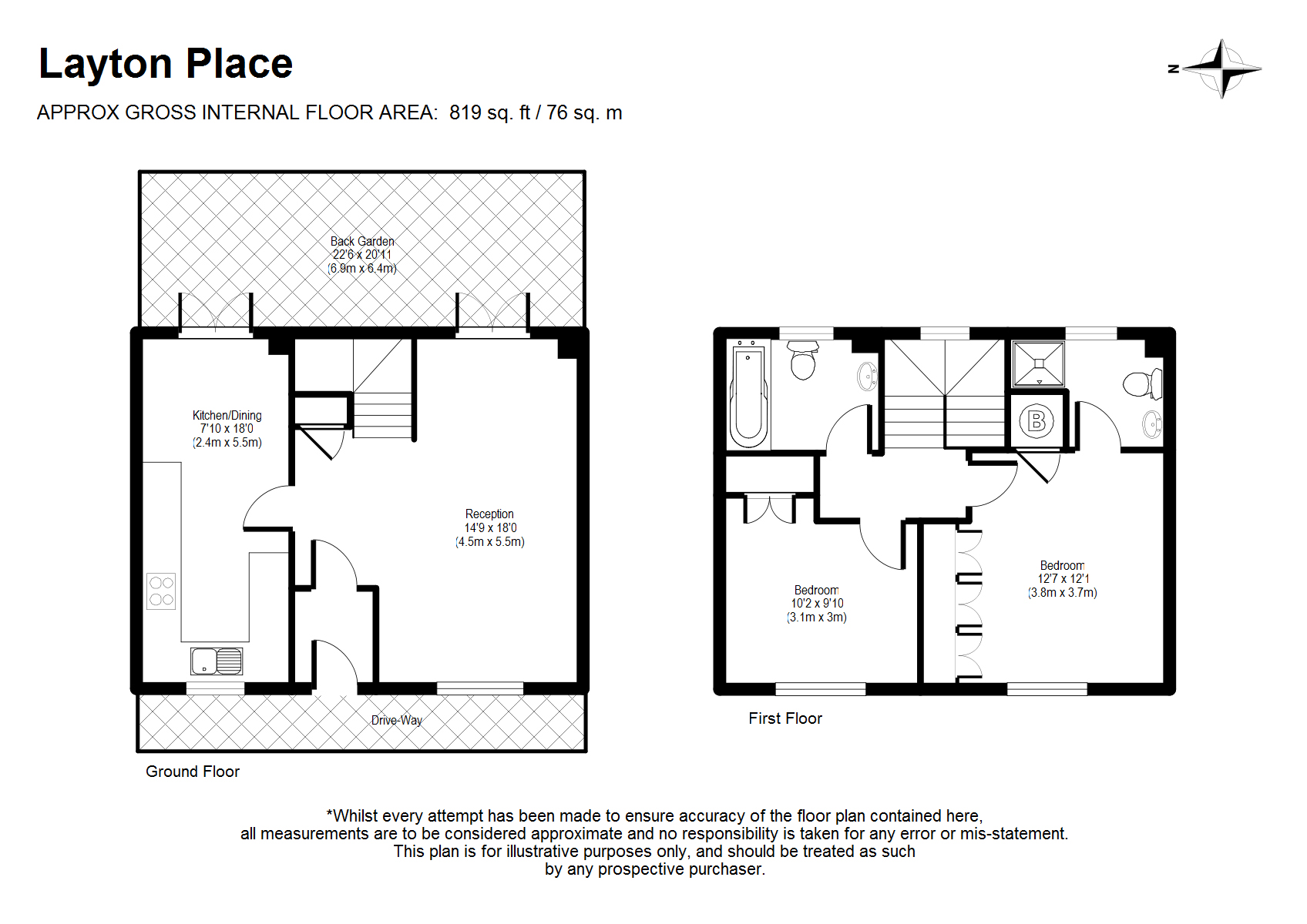 Layton Place, Kew floorplan