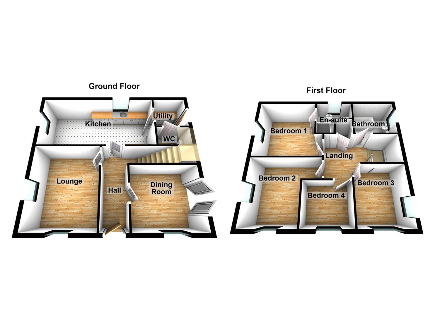 41, Maes Y Glo, Llanelli floorplan
