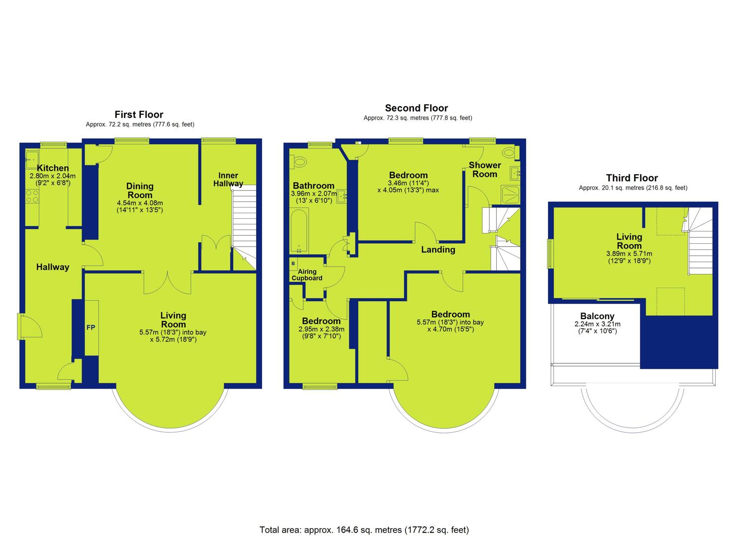 36, Park Terrace, Nottingham floorplan