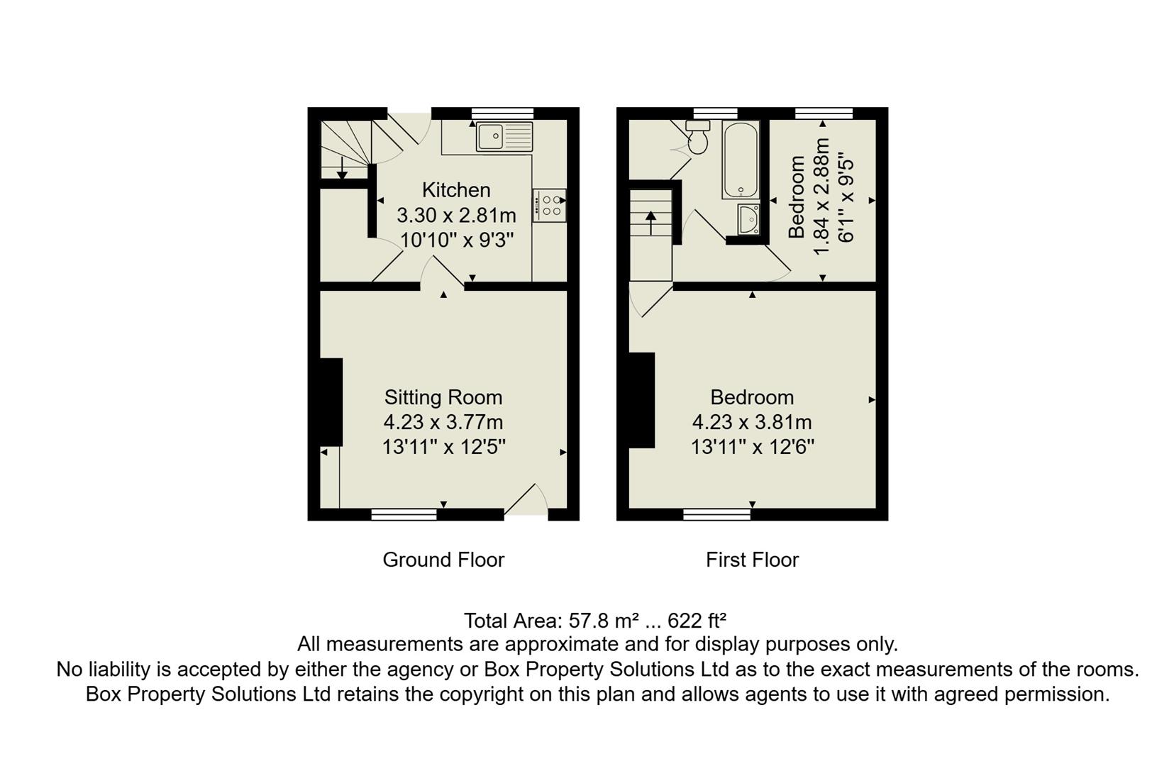 6, Maria Street, Burley In Wharfedale floorplan