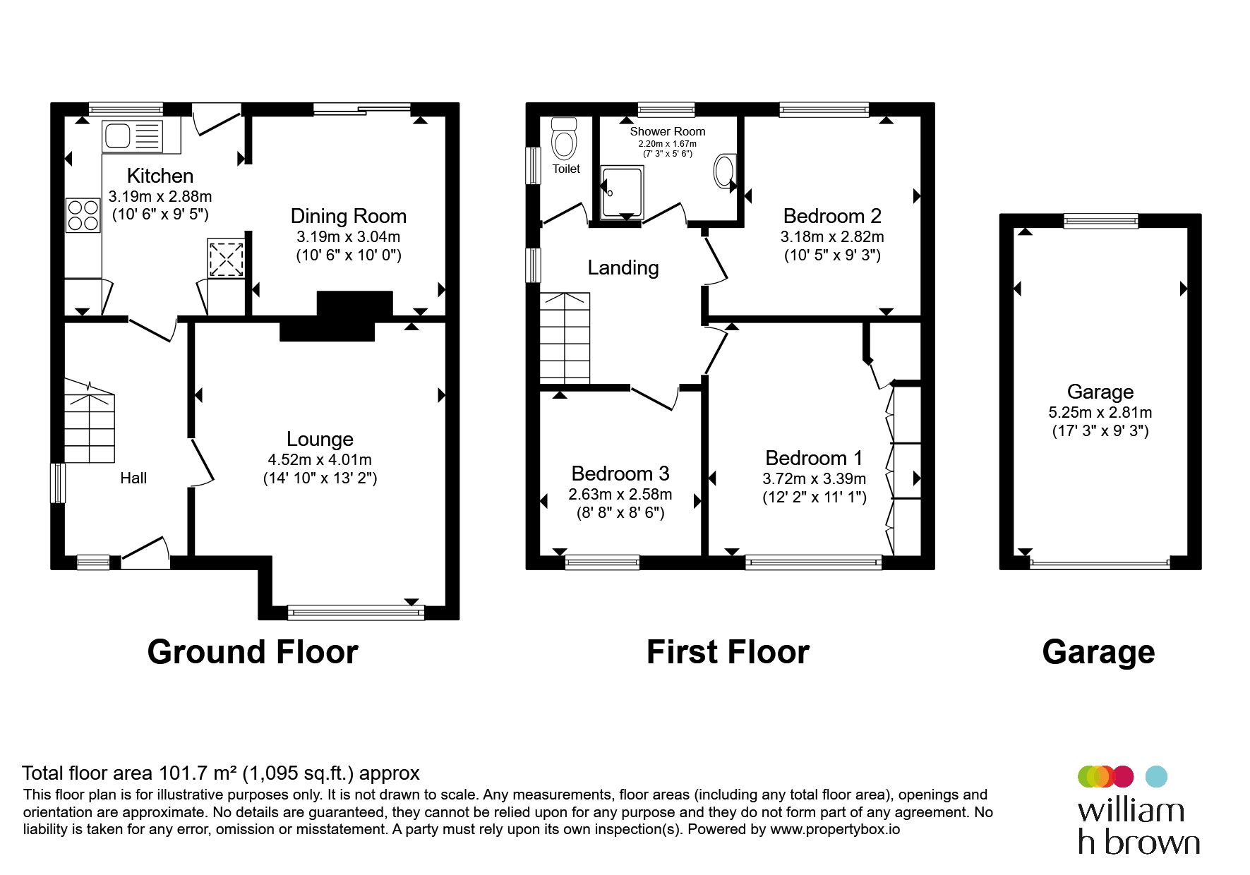 14, Buckingham Road, Doncaster floorplan