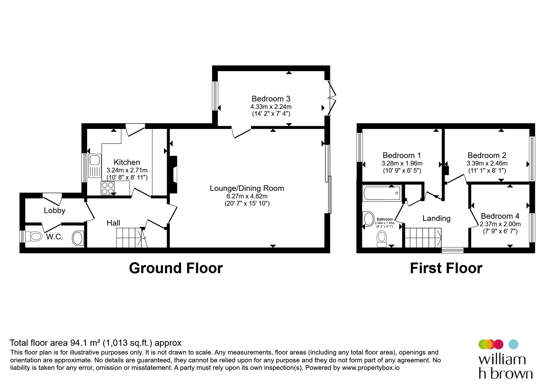 75, Pilgrims Way, Harleston floorplan
