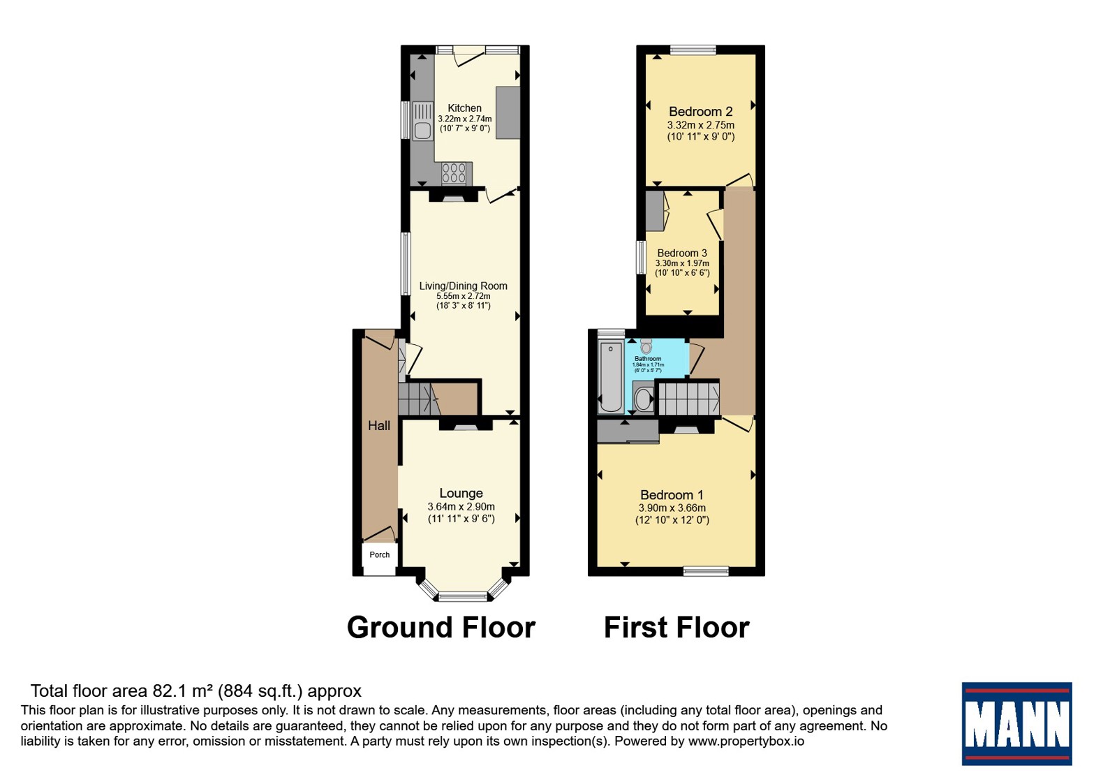 33, Portchester Road, Hampshire floorplan