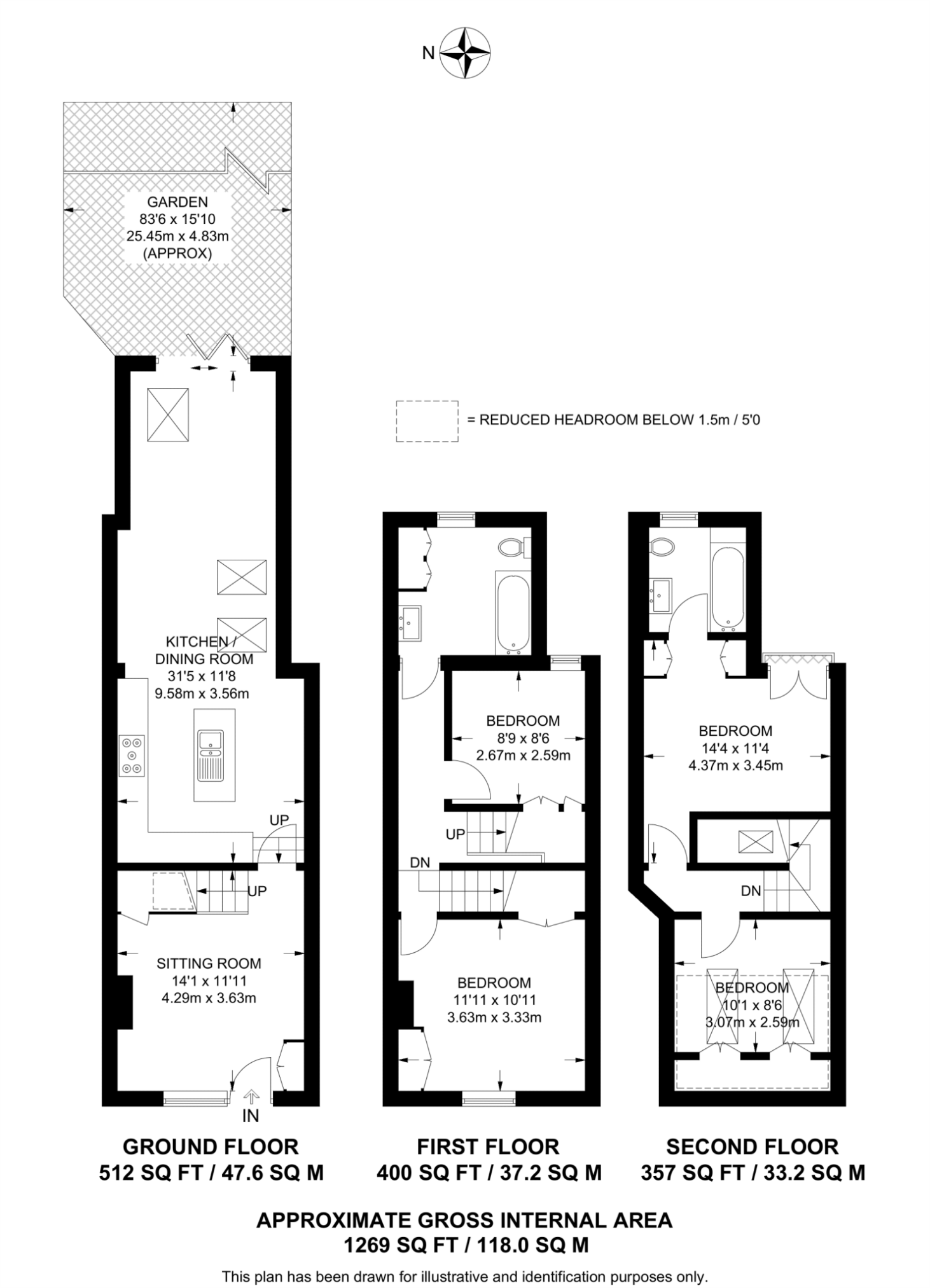 2 New Cottages,, Common Lane, Burnham floorplan
