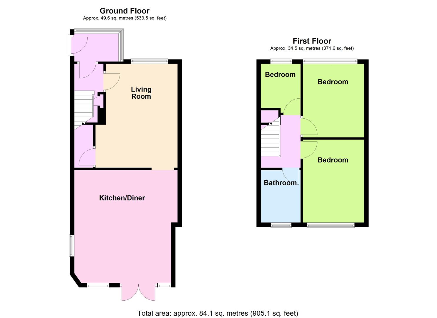 20, Kipling Avenue, Worthing floorplan